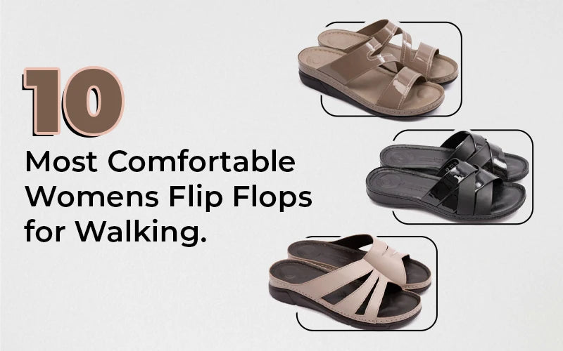 Comfortable flip flops for walking shop