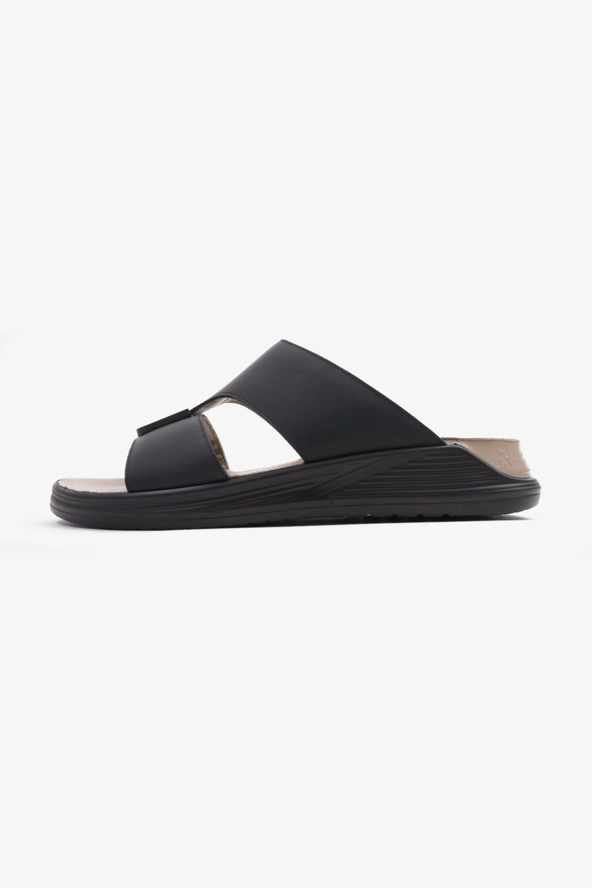 UOMO CAVALIER CLASSIC SANDALS FOR MEN'S BLACK - Seventy7