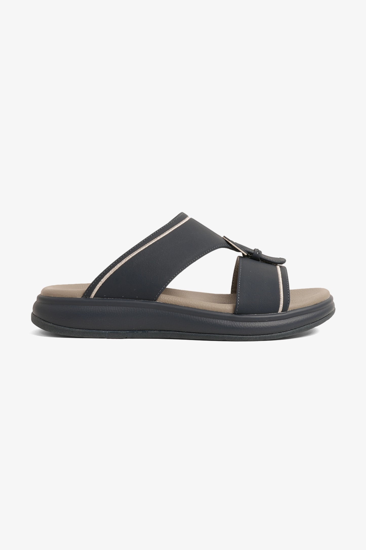 COMFORT PLUS MEN'S ADAPT ARABIC SANDALS NAVY - Seventy7