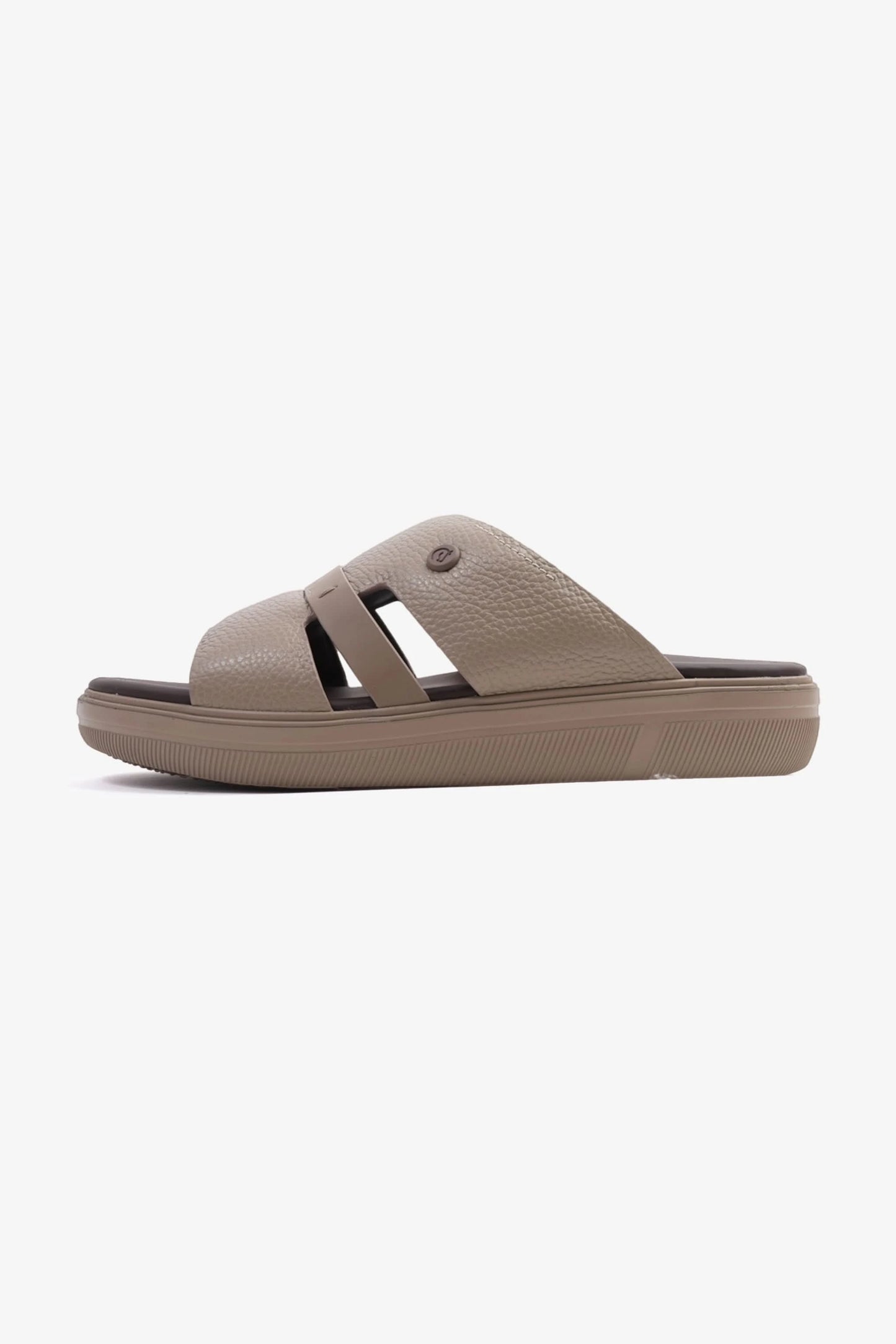 UOMO CAVALIER ARABIC SANDALS MEN'S CRAFTED GENUINE LEATHER BEIGE - Seventy7