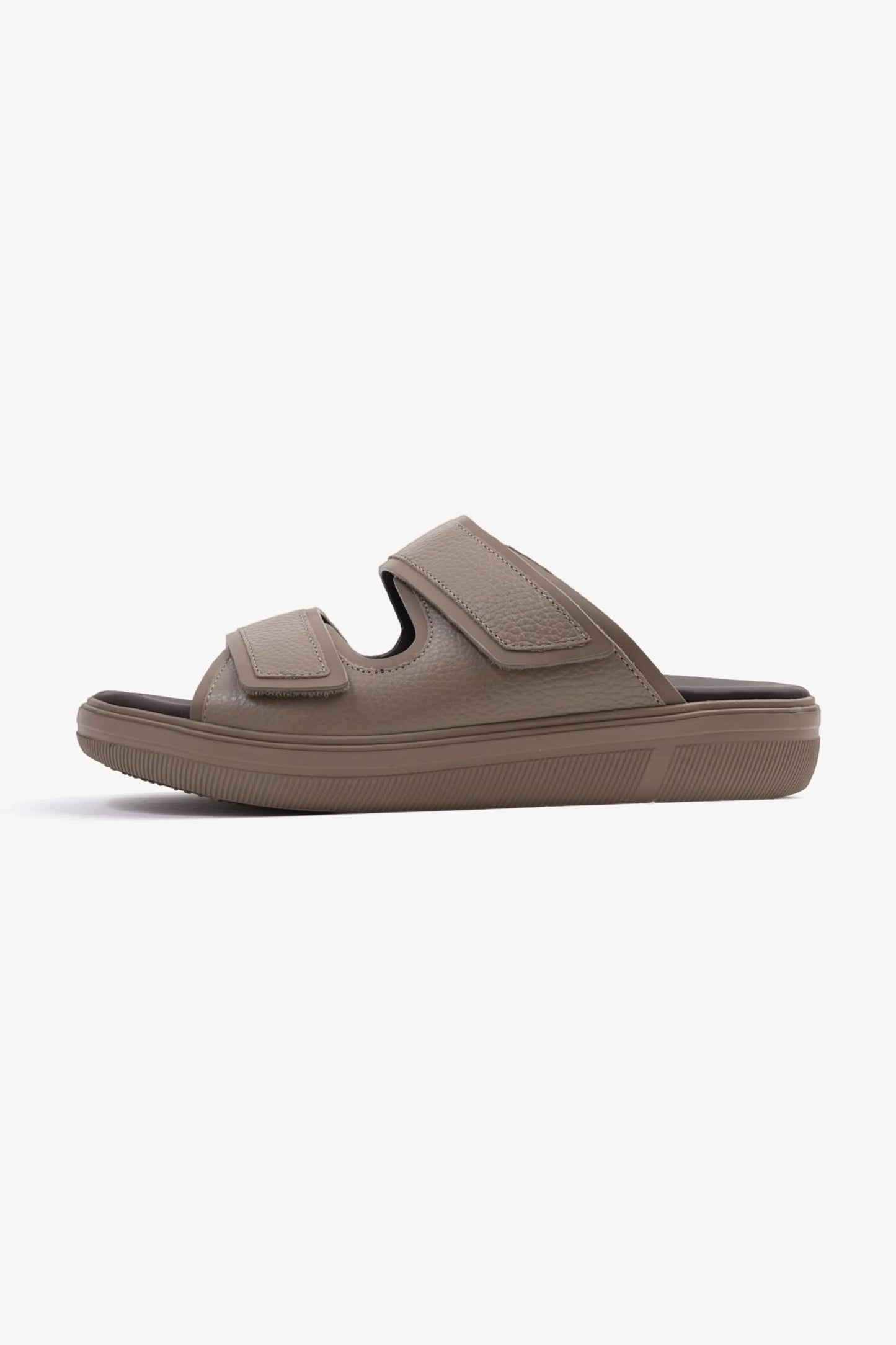 UOMO CAVALIER MENS'S DESIGNER SANDALS WITH STRAP BEIGE - Seventy7