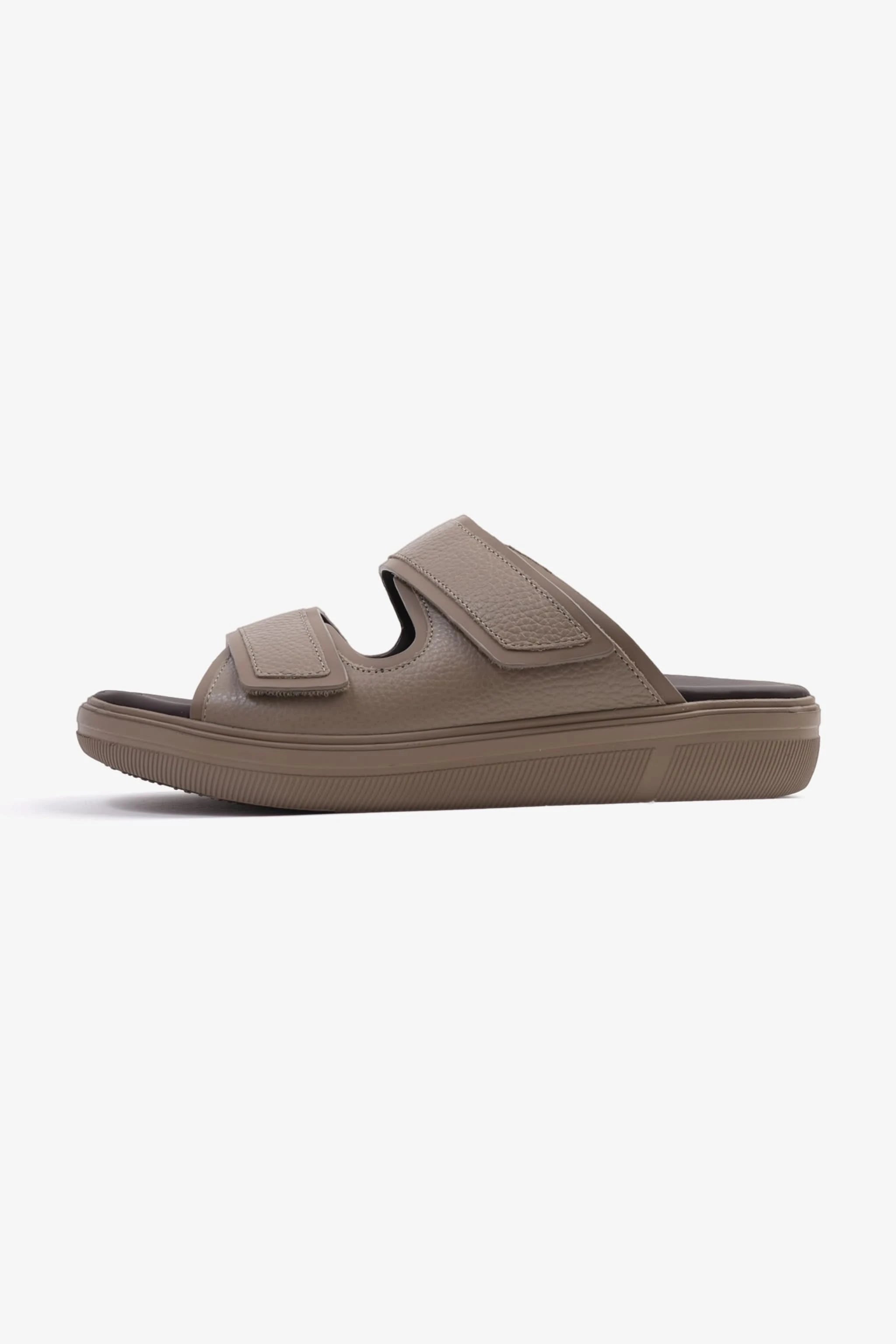 UOMO CAVALIER MENS'S DESIGNER SANDALS WITH STRAP BEIGE - Seventy7