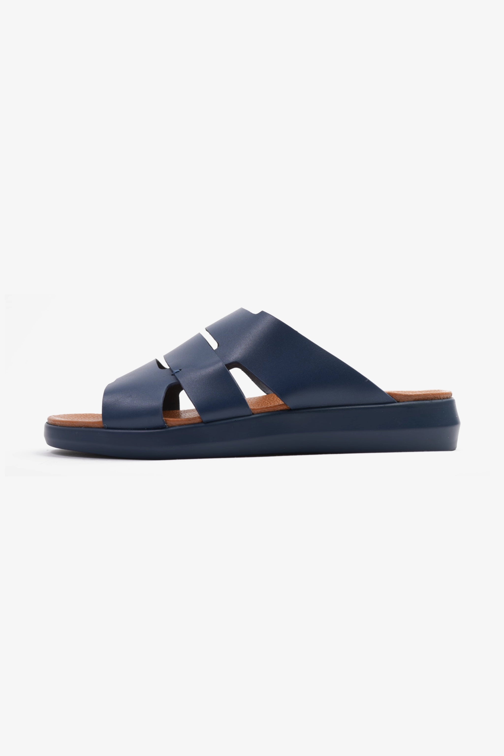 COMFORT PLUS MEN'S 2.2MM SANDALS NAVY - Seventy7
