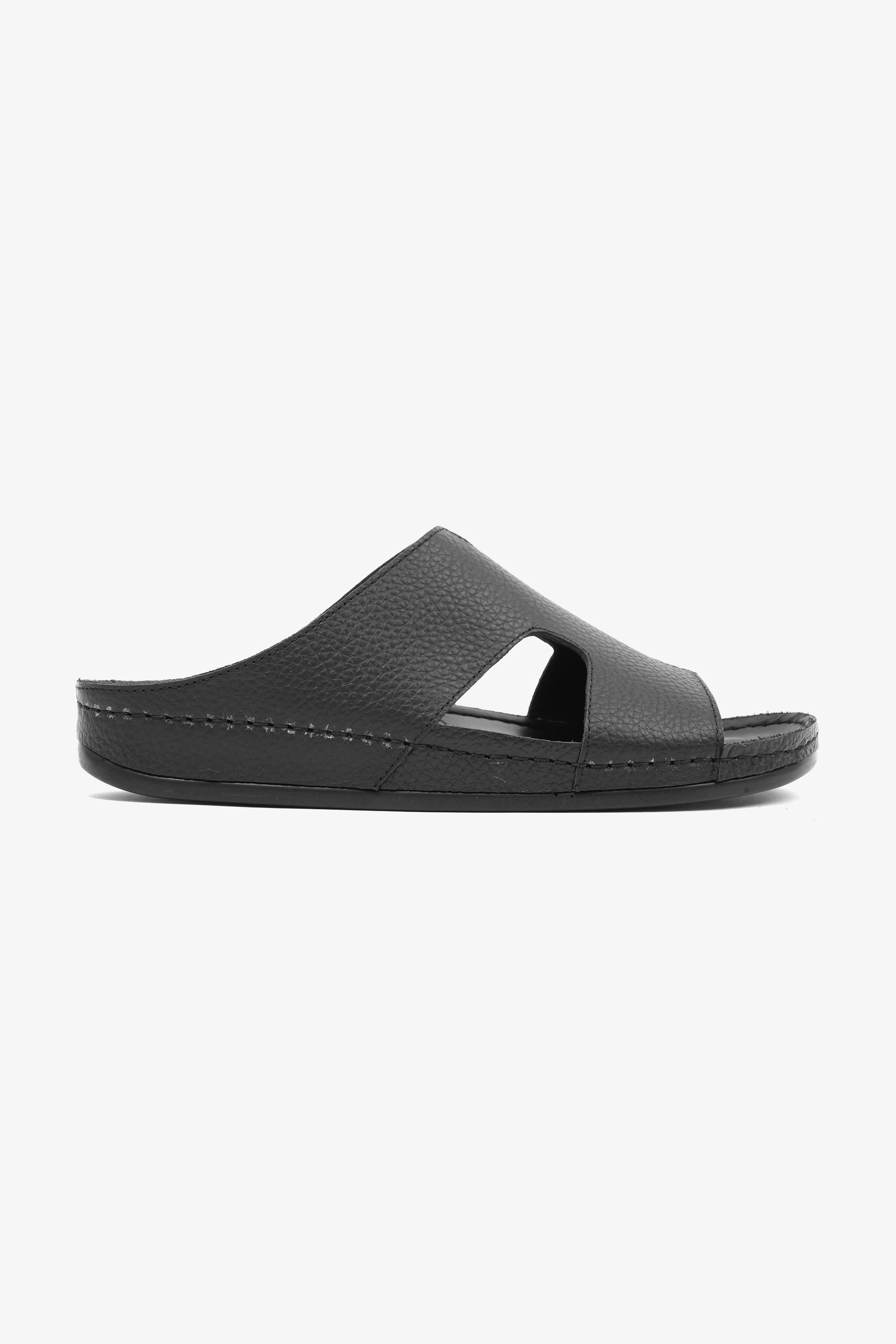 COMFORT PLUS MENS SANDALS - AV02 BLACK - Seventy7