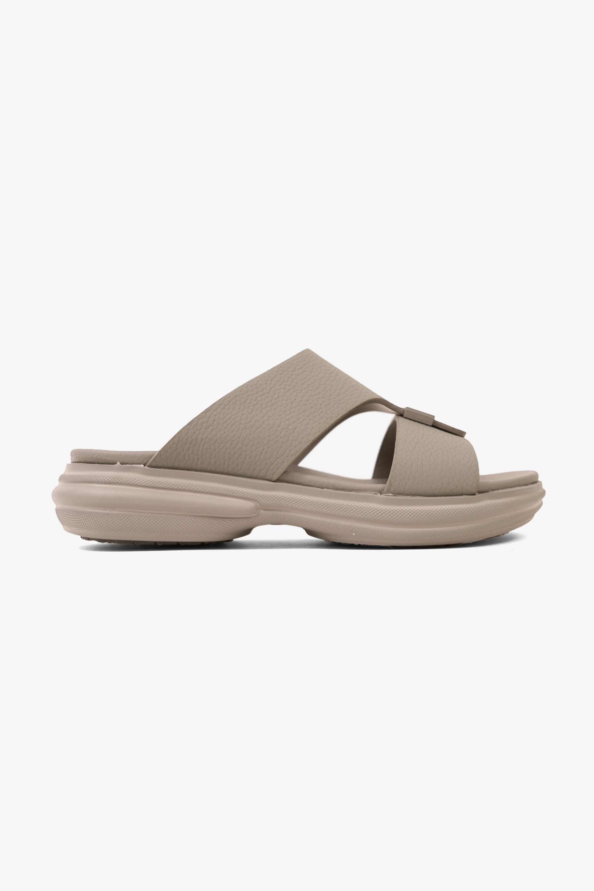 COMFORT PLUS SIGNATURE STEP ARABIC SANDALS GREY - Seventy7