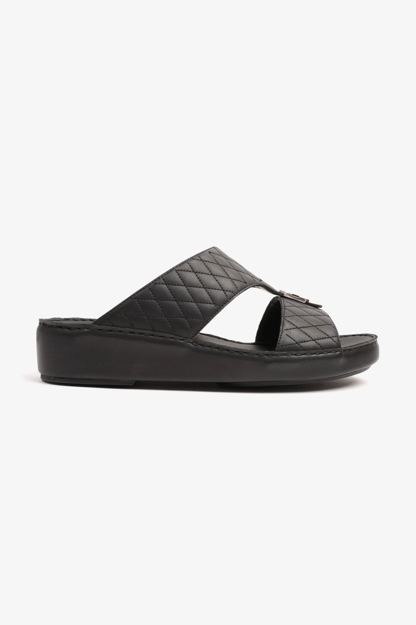 UOMO CAVALIER MENS SANDALS  - CV1105 BLACK - Seventy7