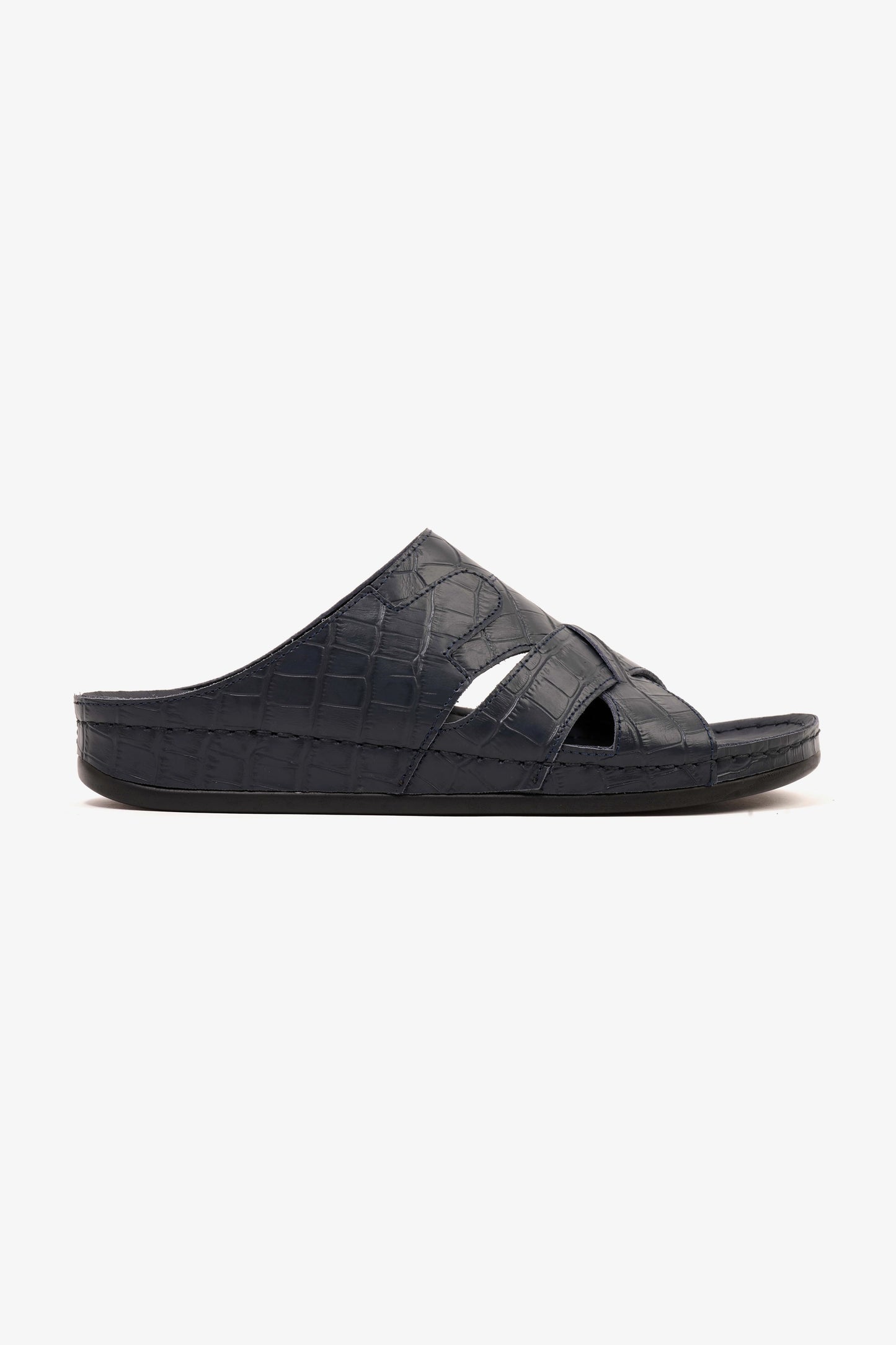 COMFORT PLUS MENS SANDALS  -  AV03 NAVY - Seventy7