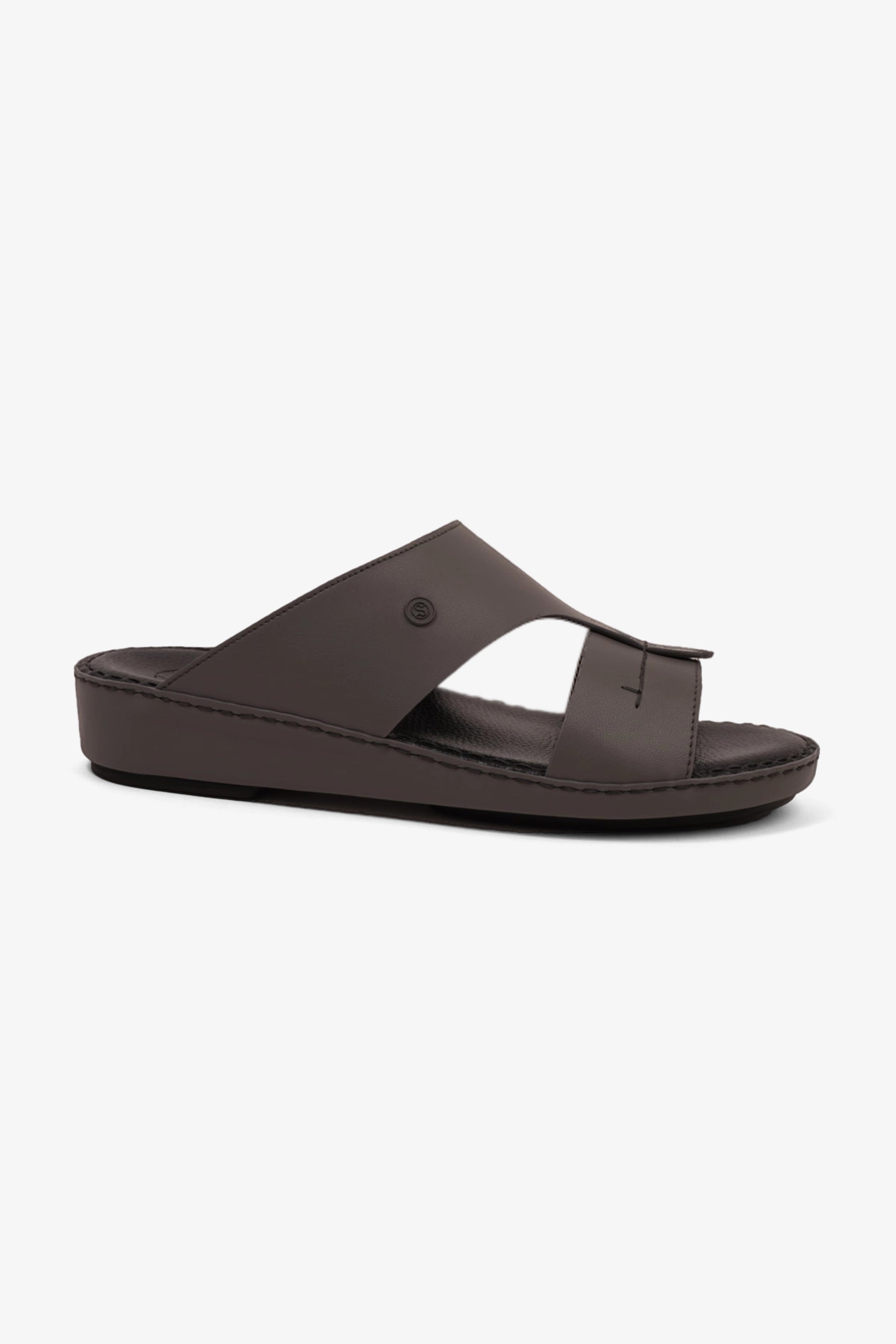 COMFORT PLUS MENS SANDALS  -  7016 DARK GREY - Seventy7