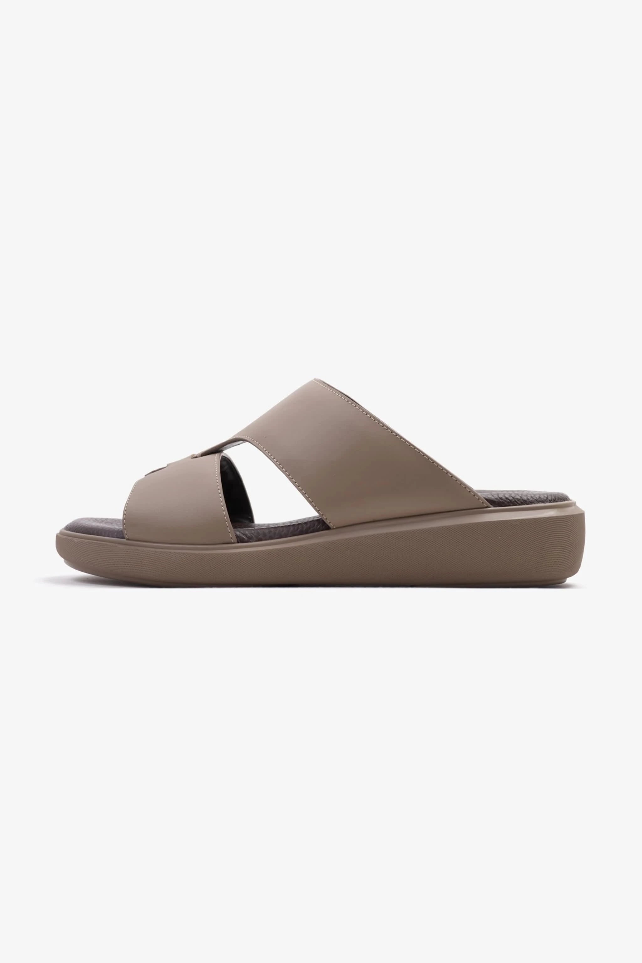 Uomo Cavalier Comfortable Slip-On Sandals with Cushioned Sole Stone - Seventy7