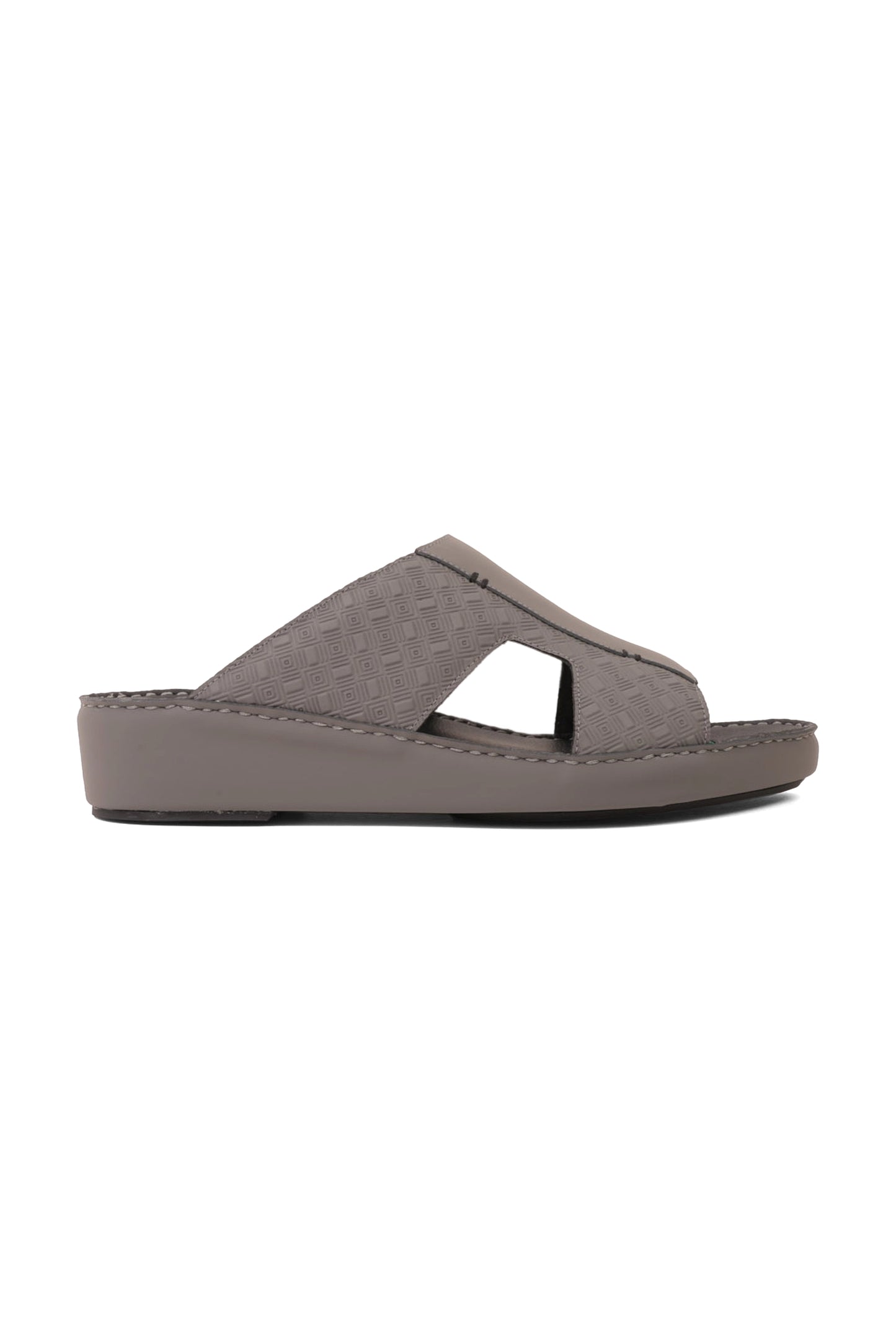 UOMO CAVALIER MEN'S ELITE COMFORT ARABIC SANDALS GREY - Seventy7