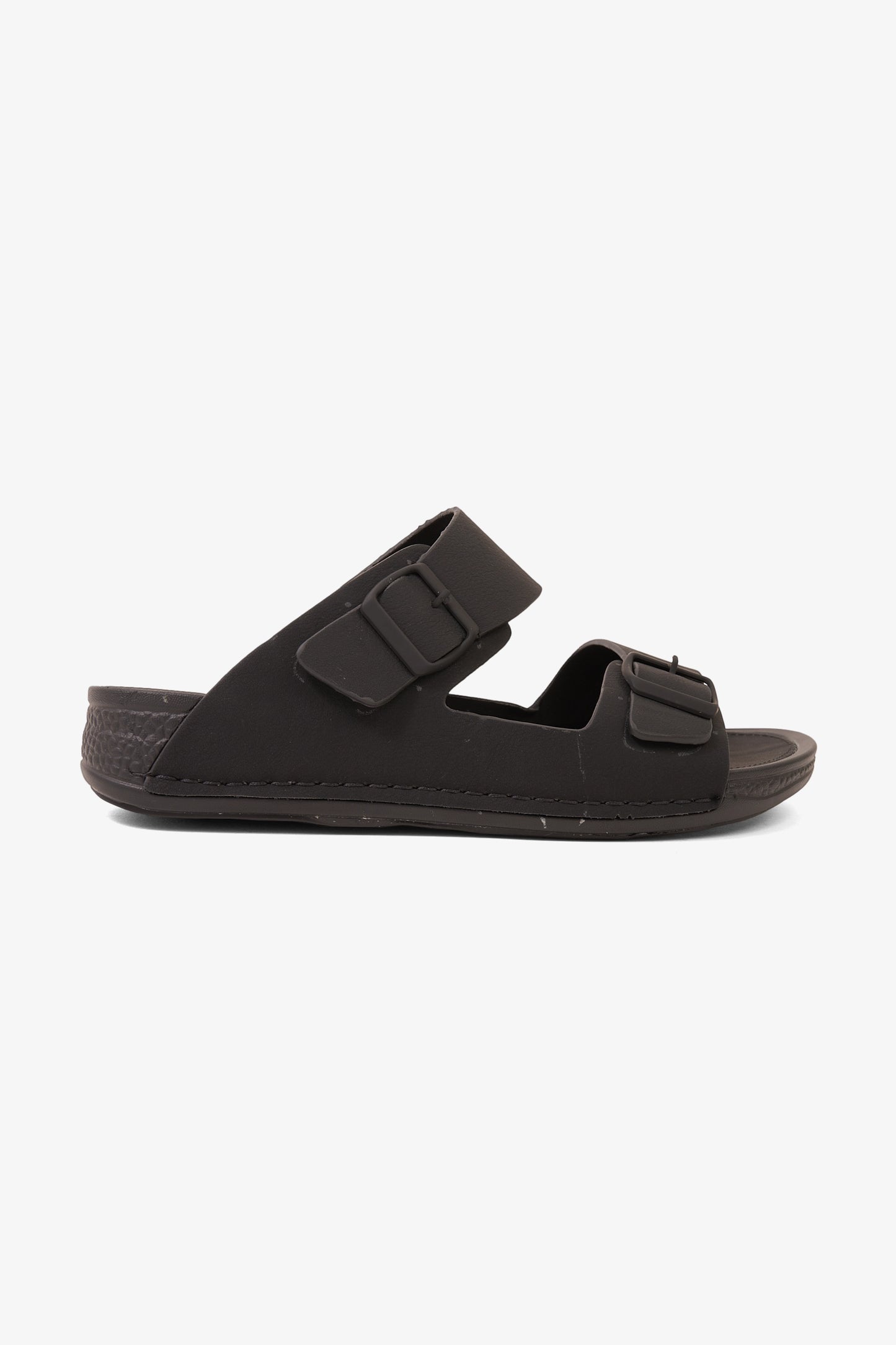 COMFORT PLUS GRAVITY FLOW ARABIC SANDALS BLACK - Seventy7