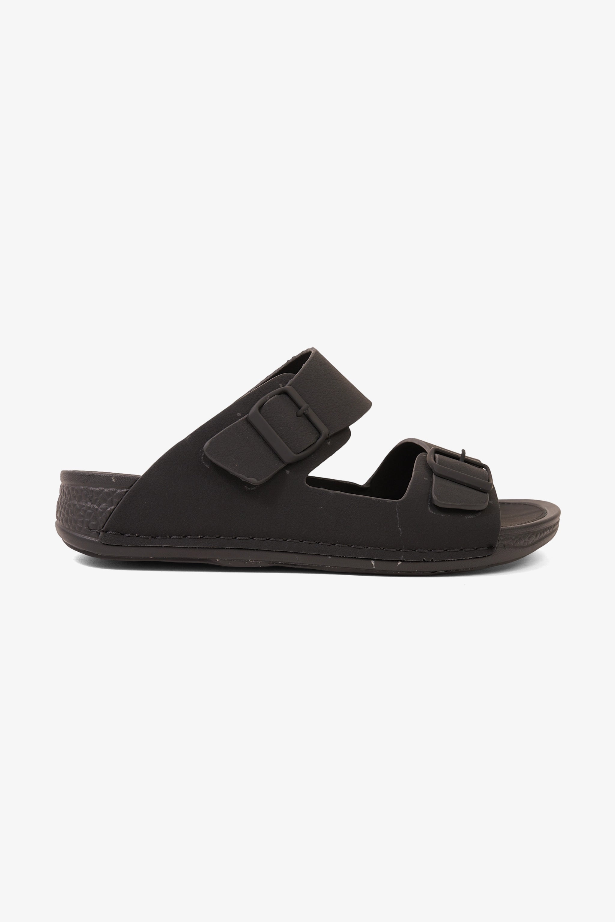 COMFORT PLUS GRAVITY FLOW ARABIC SANDALS BLACK - Seventy7