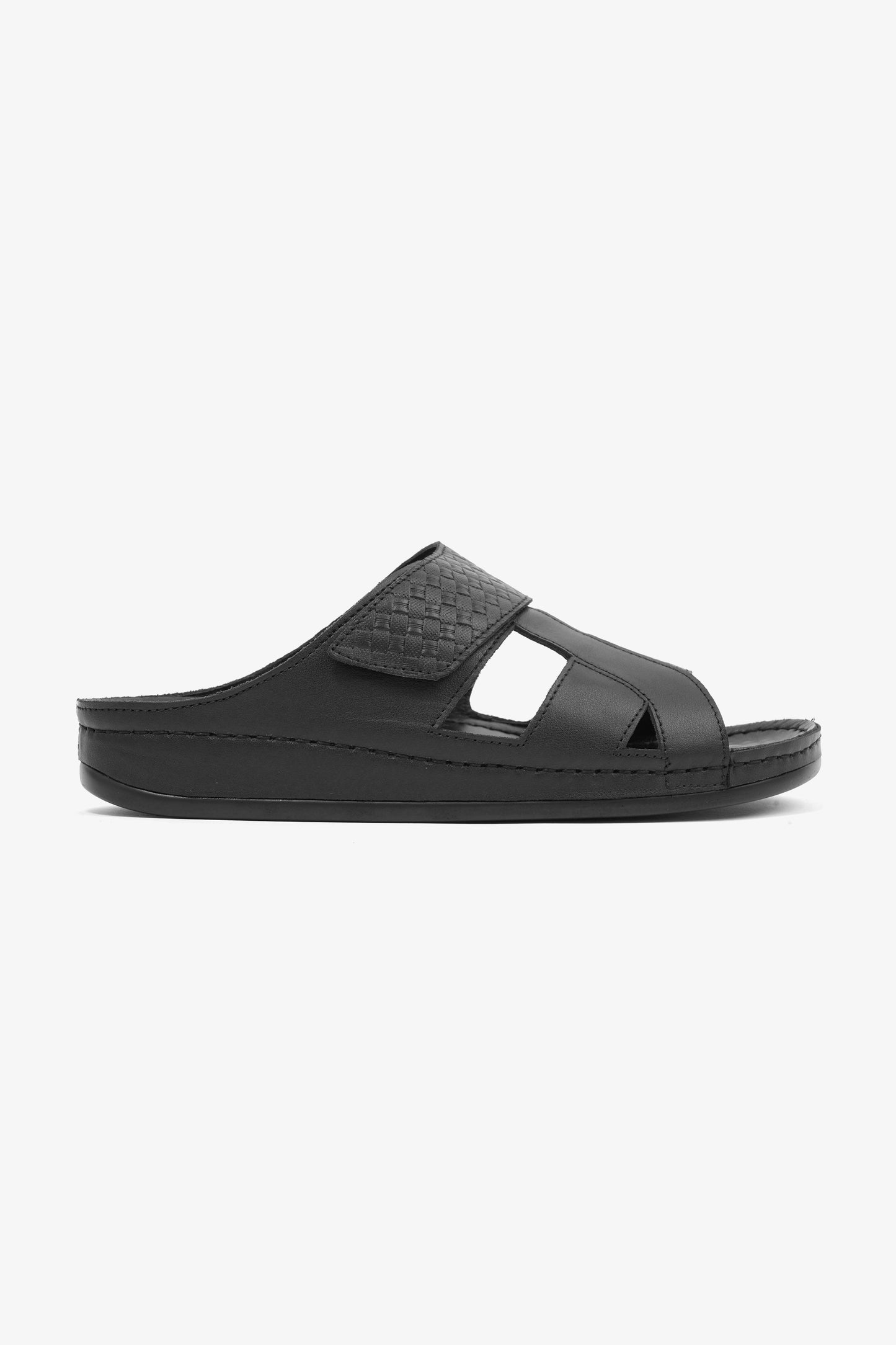 COMFORT PLUS MENS SANDALS - AV05 BLACK - Seventy7
