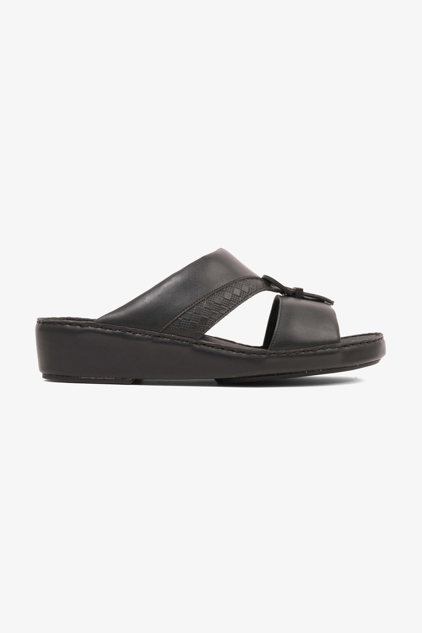 COMFORT PLUS MENS SANDALS - 9011 36 BLACK - Seventy7