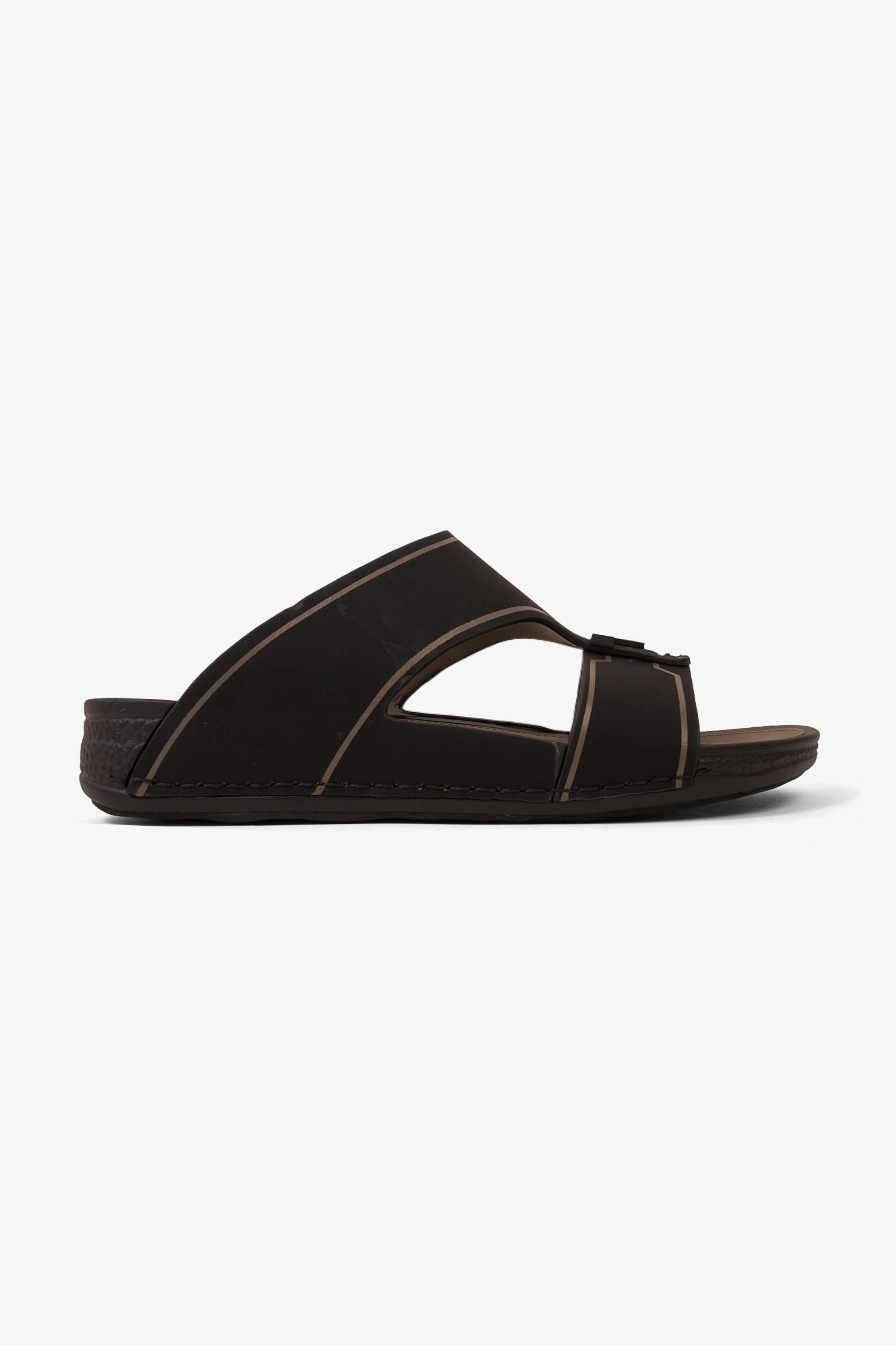 COMFORT PLUS EQUILIBRIUM WALK ARABIC SANDALS BLACK - Seventy7