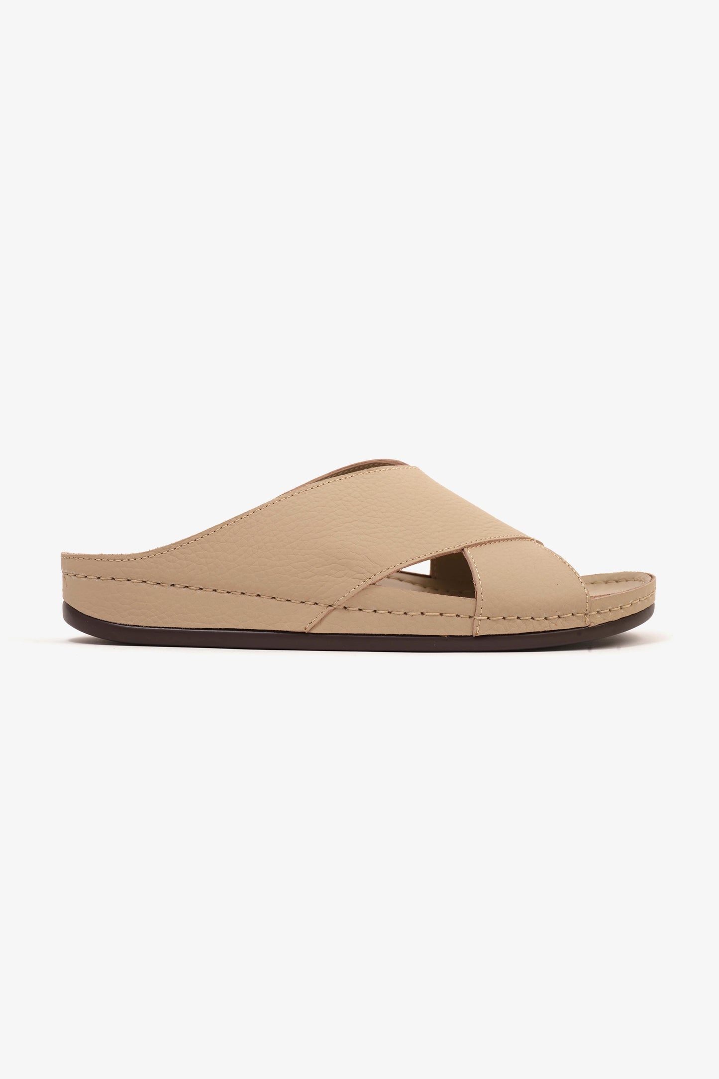 COMFORT PLUS MENS SANDALS - AV06 BEIGE - Seventy7