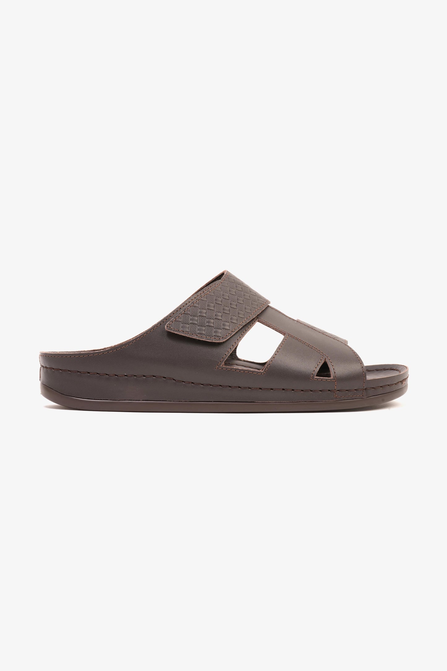 COMFORT PLUS MENS SANDALS - AV05 BROWN - Seventy7