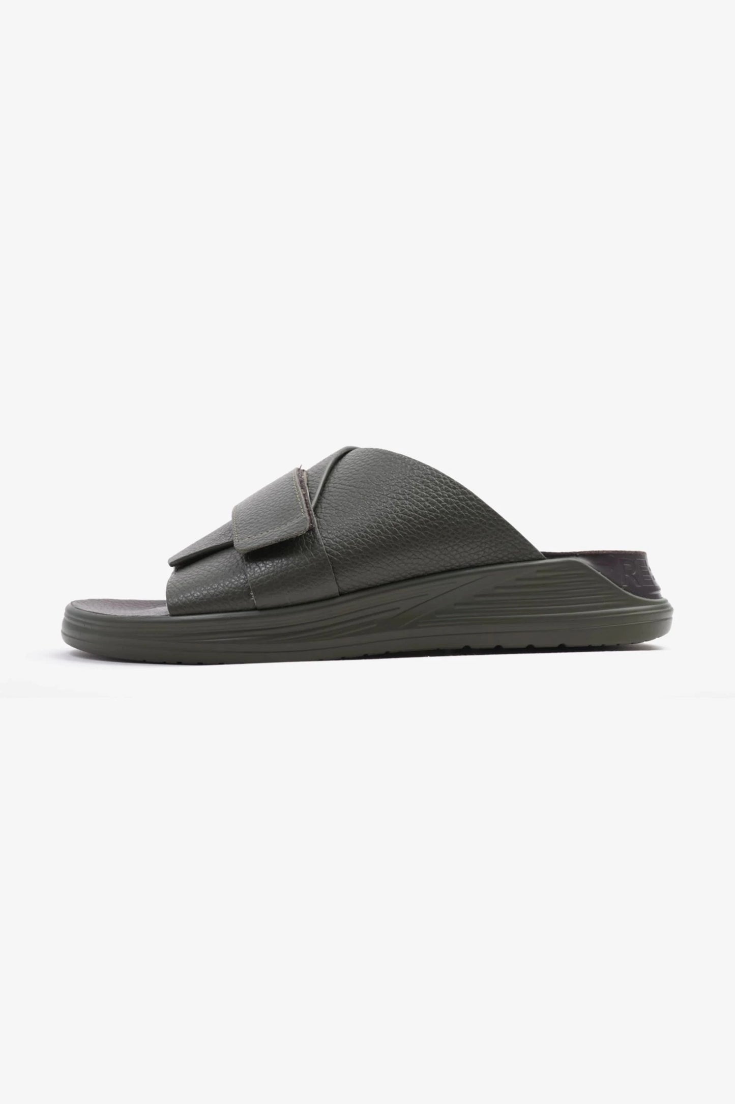 UOMO CAVALIER MEN'S STRAPPY SANDALS OLIVE - Seventy7