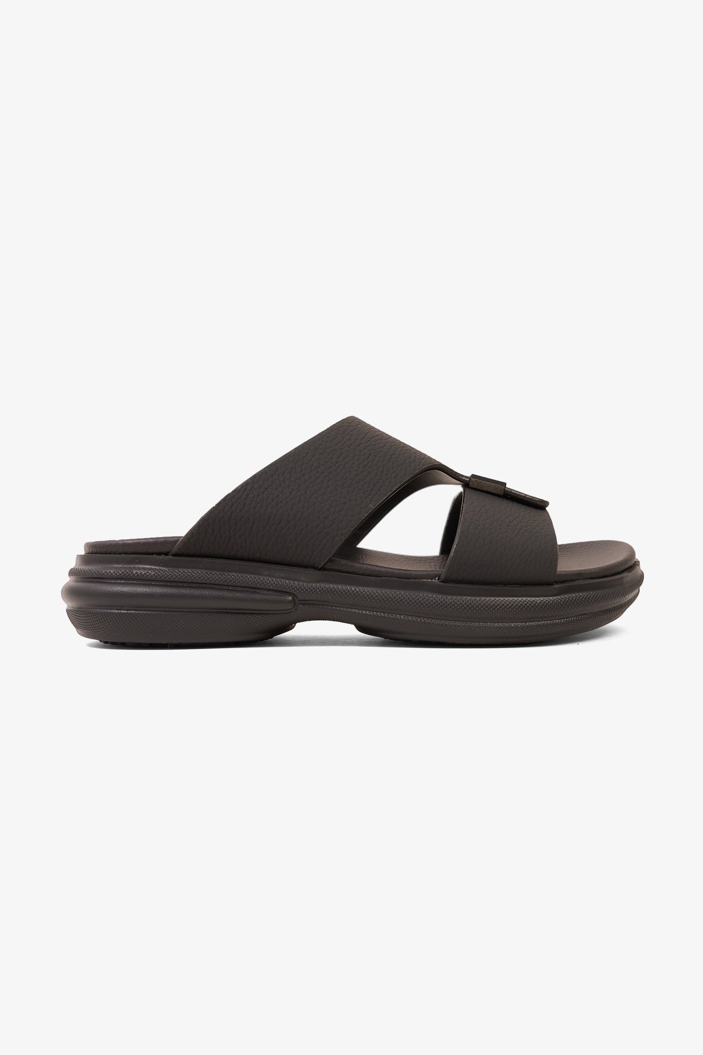 COMFORT PLUS SIGNATURE STEP ARABIC SANDALS BLACK - Seventy7