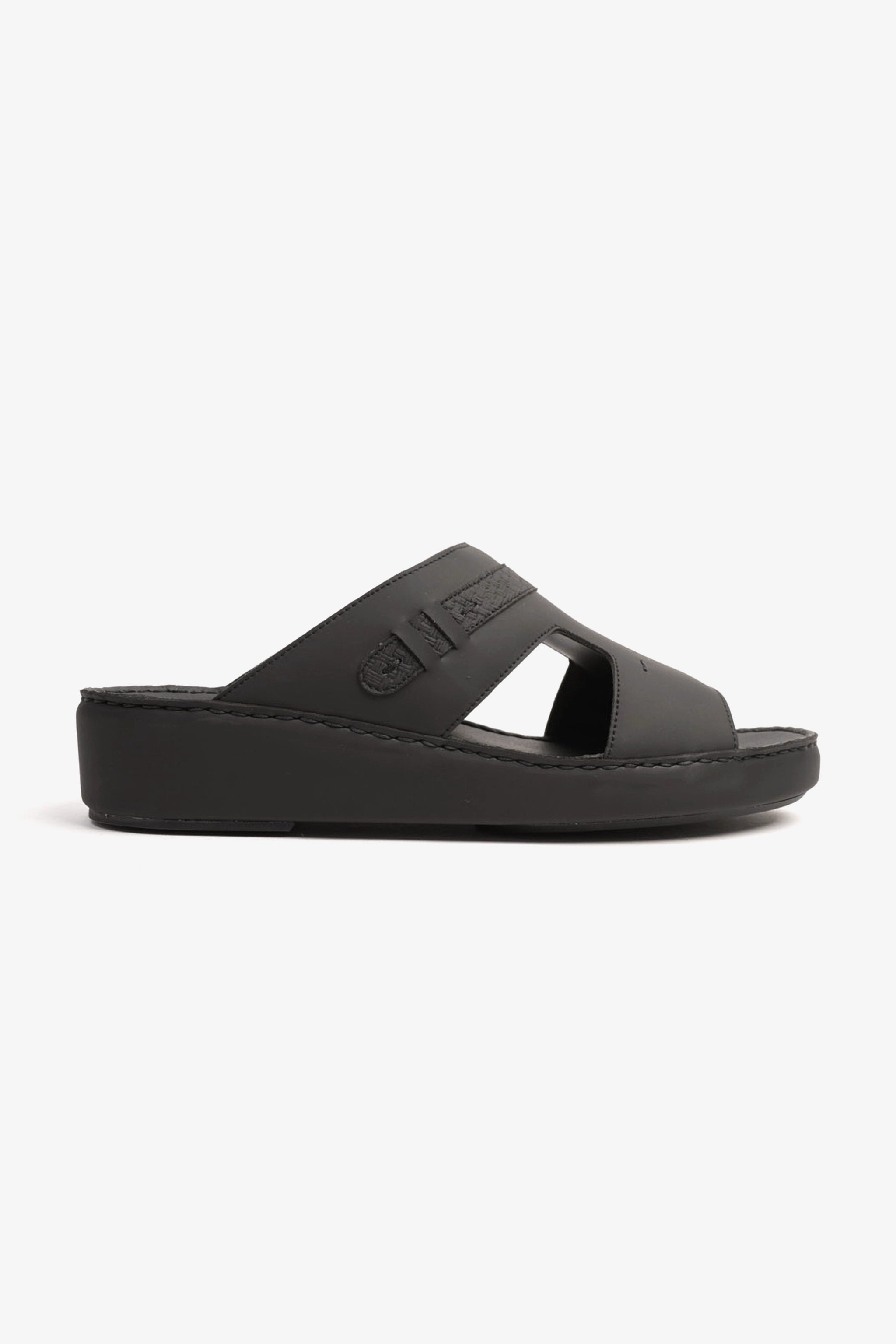 UOMO CAVALIER MENS SANDALS - CV1109 BLACK - Seventy7
