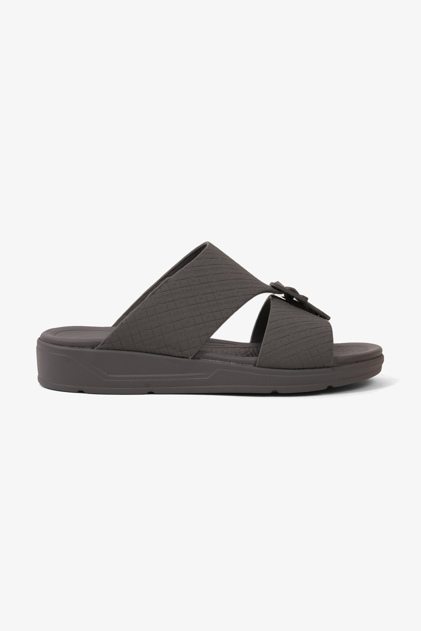 COMFORT PLUS BOYS CLASSIC ARABIC SANDALS GREY - Seventy7
