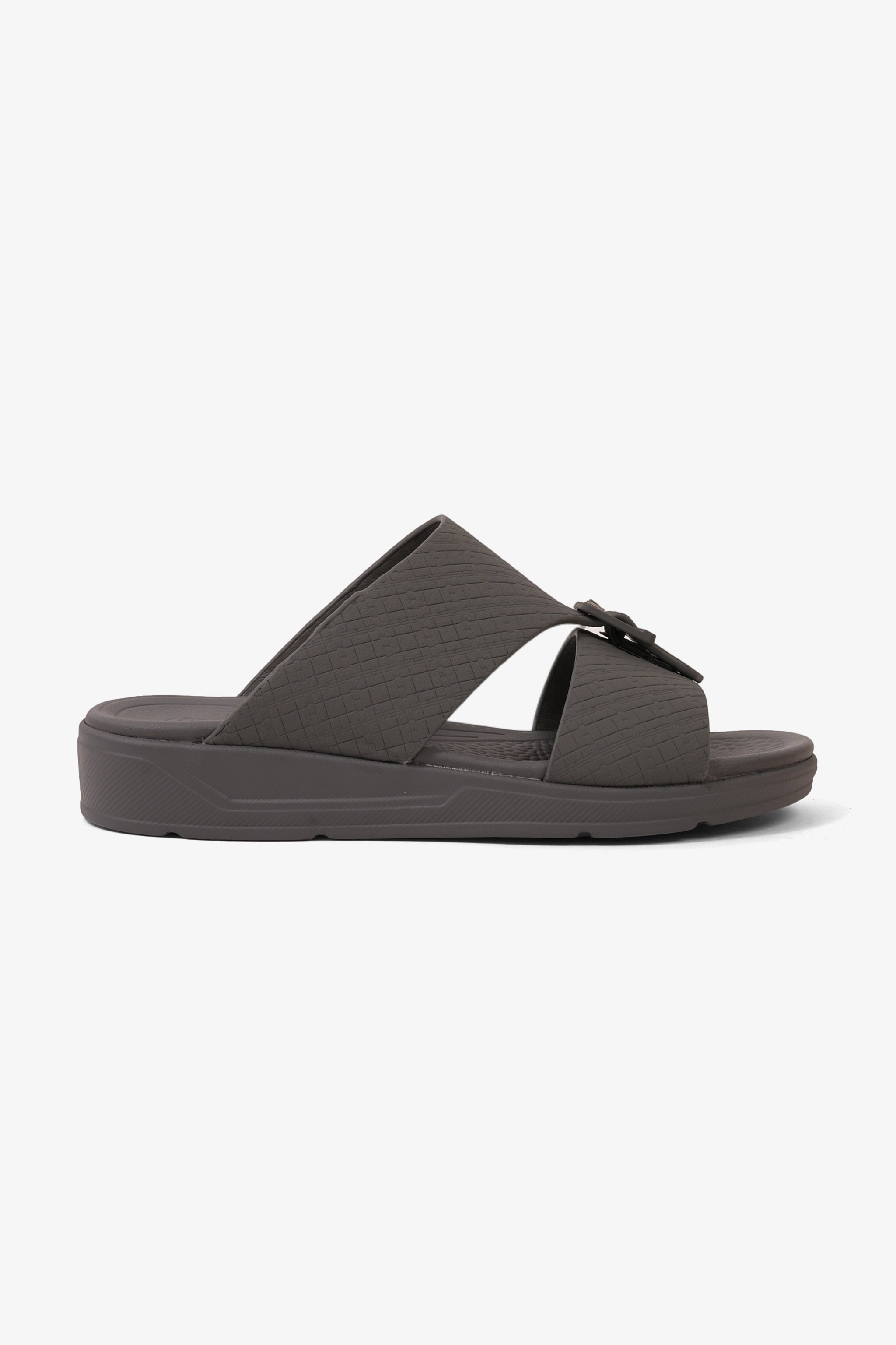 COMFORT PLUS BOYS CLASSIC ARABIC SANDALS GREY - Seventy7