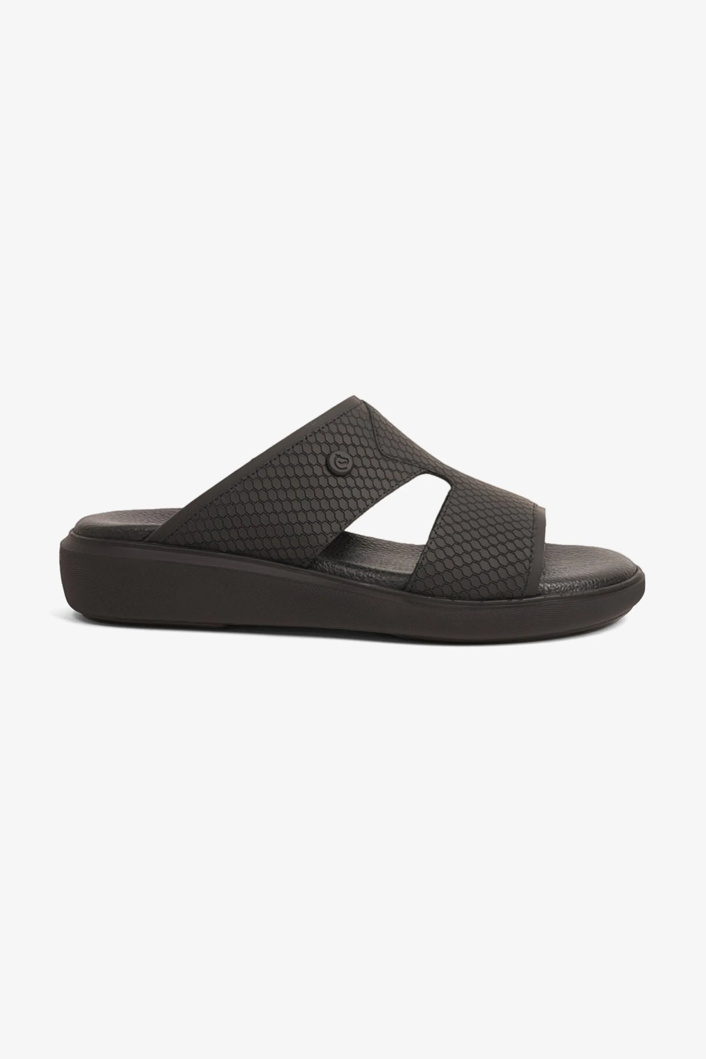 UOMO CAVALIER MENS SANDALS  -  ALP 123 BLACK - Seventy7