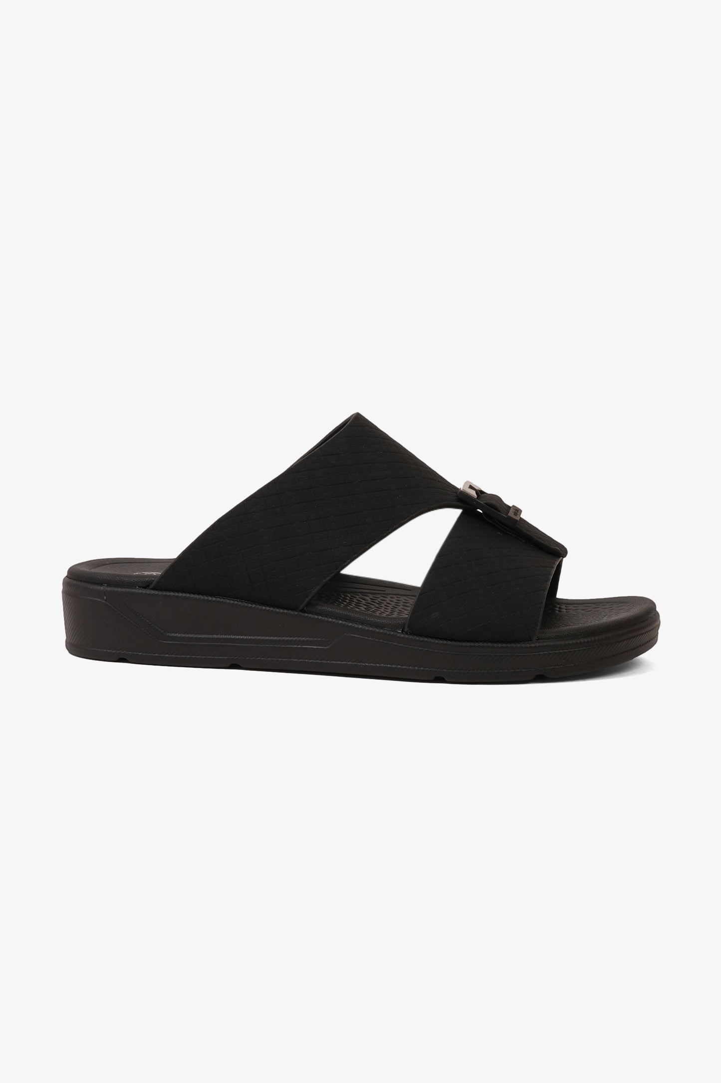 COMFORT PLUS BOYS CLASSIC ARABIC SANDALS BLACK - Seventy7