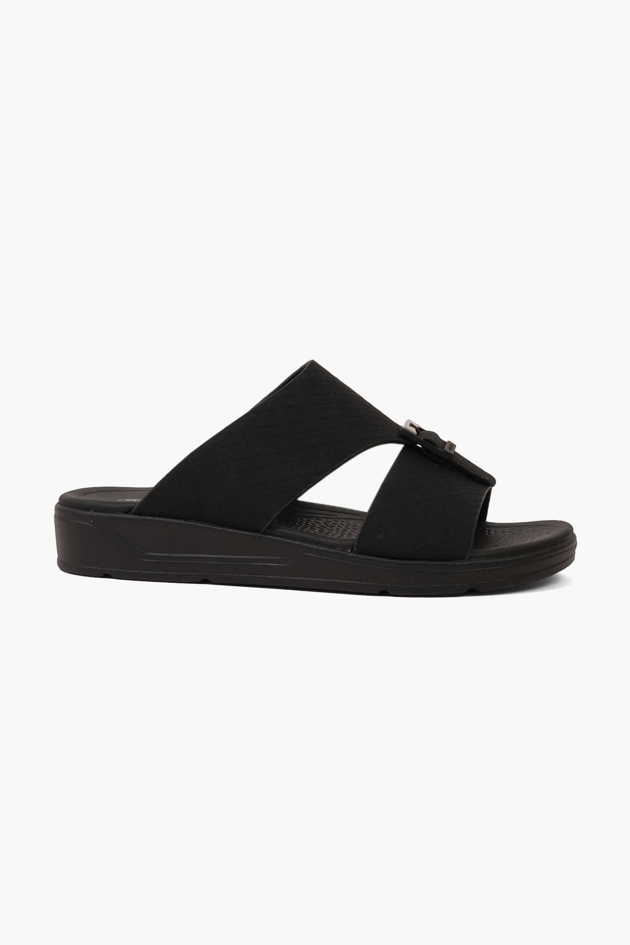 COMFORT PLUS BOYS CLASSIC ARABIC SANDALS BLACK - Seventy7