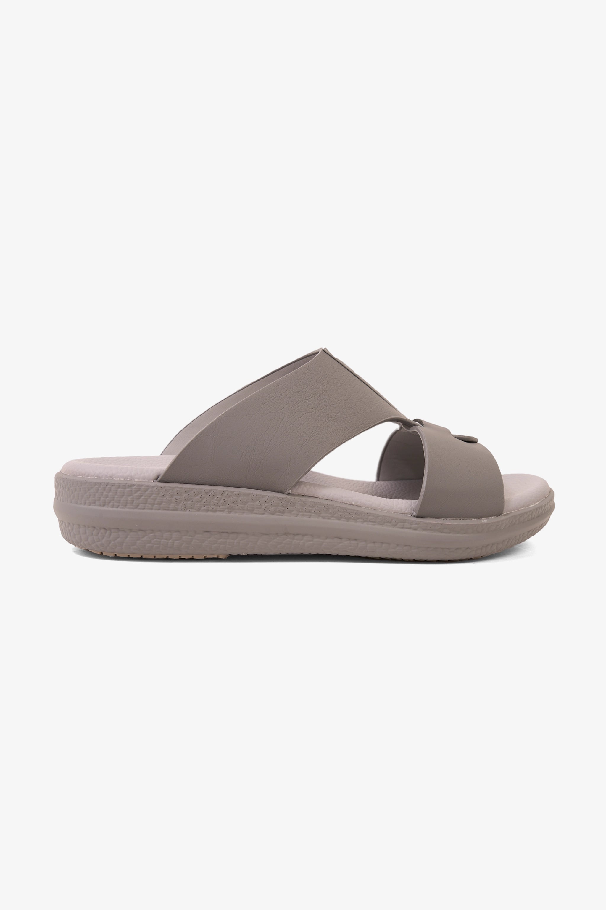 COMFORT PLUS GLIDE LUXE ARABIC SANDALS GREY - Seventy7