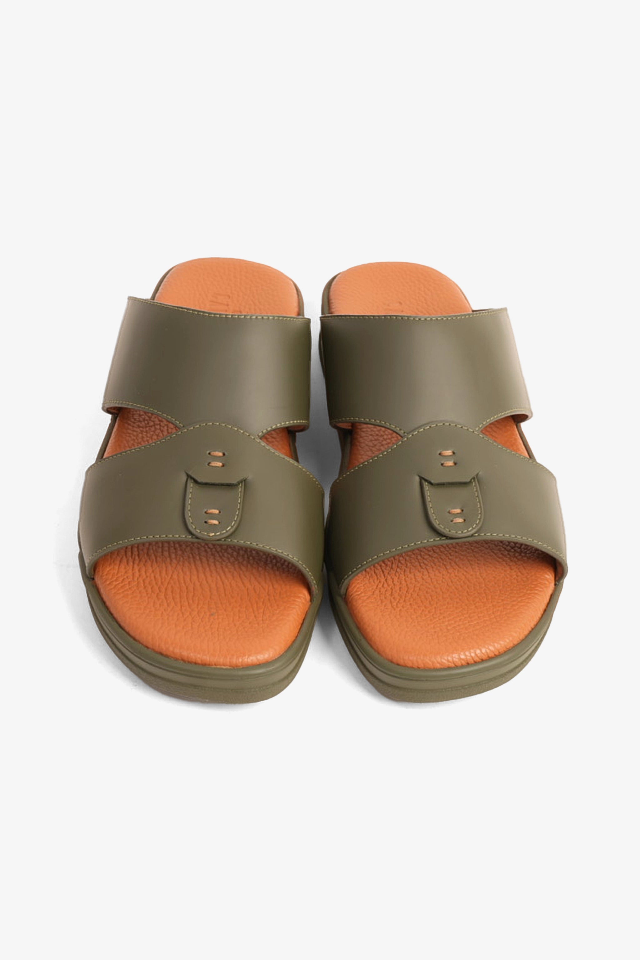 UOMO CAVALIER MENS SANDALS - HAR 329 OLIVE - Seventy7