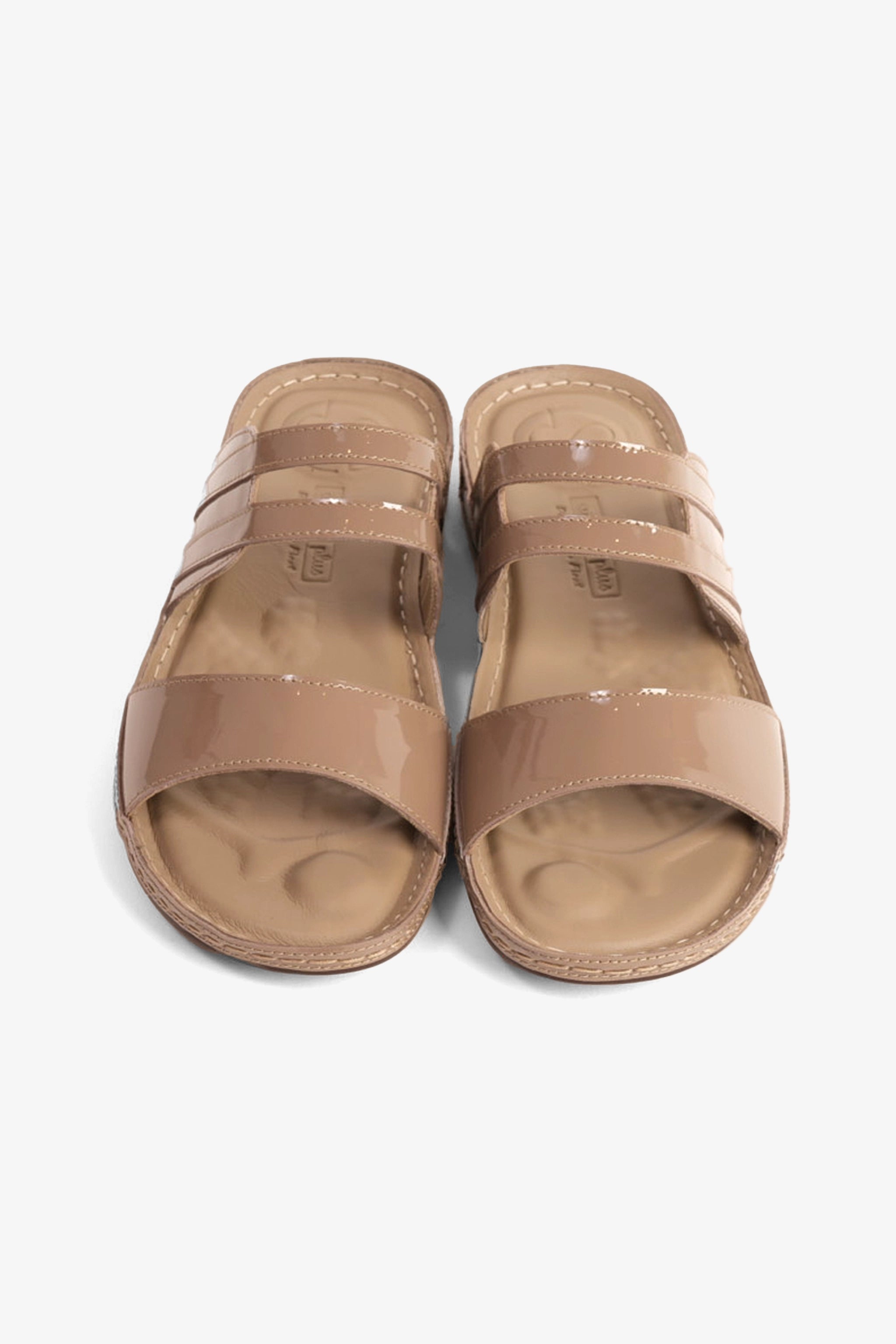 COMFORT PLUS LADIES SANDALS - CP729 STONE - Seventy7