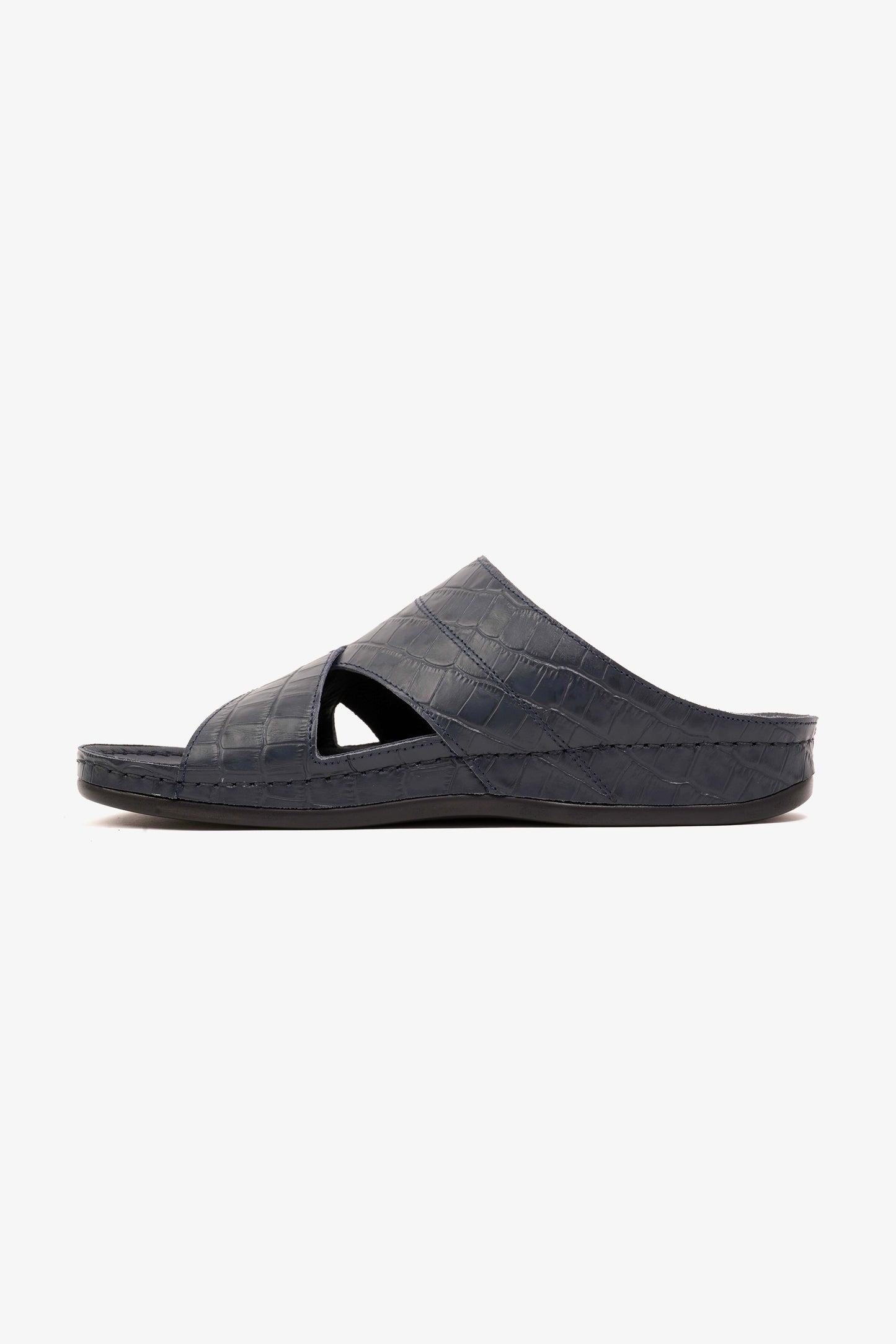 COMFORT PLUS MENS SANDALS  -  AV03 NAVY - Seventy7