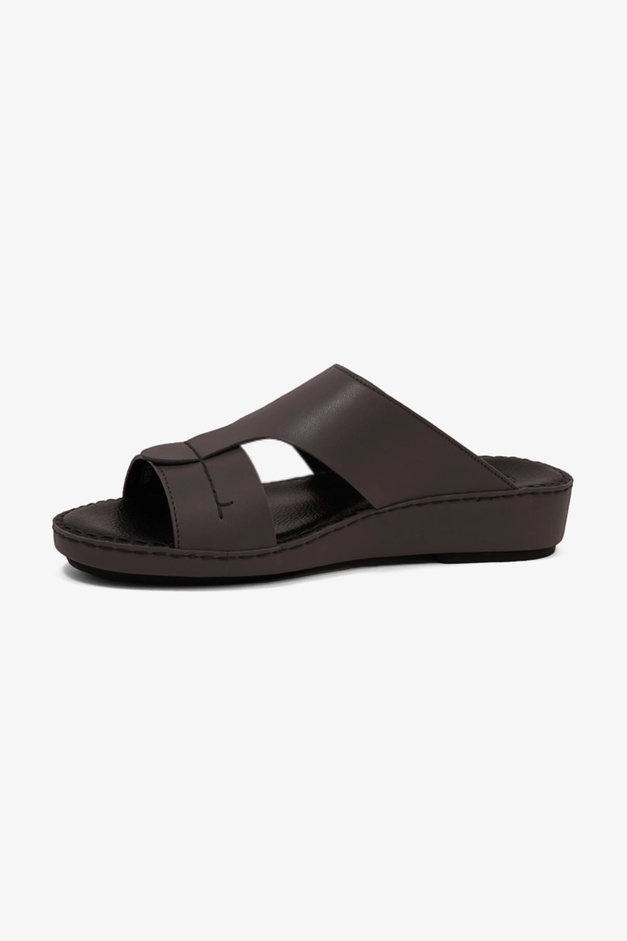 COMFORT PLUS MENS SANDALS  -  7016 DARK GREY - Seventy7