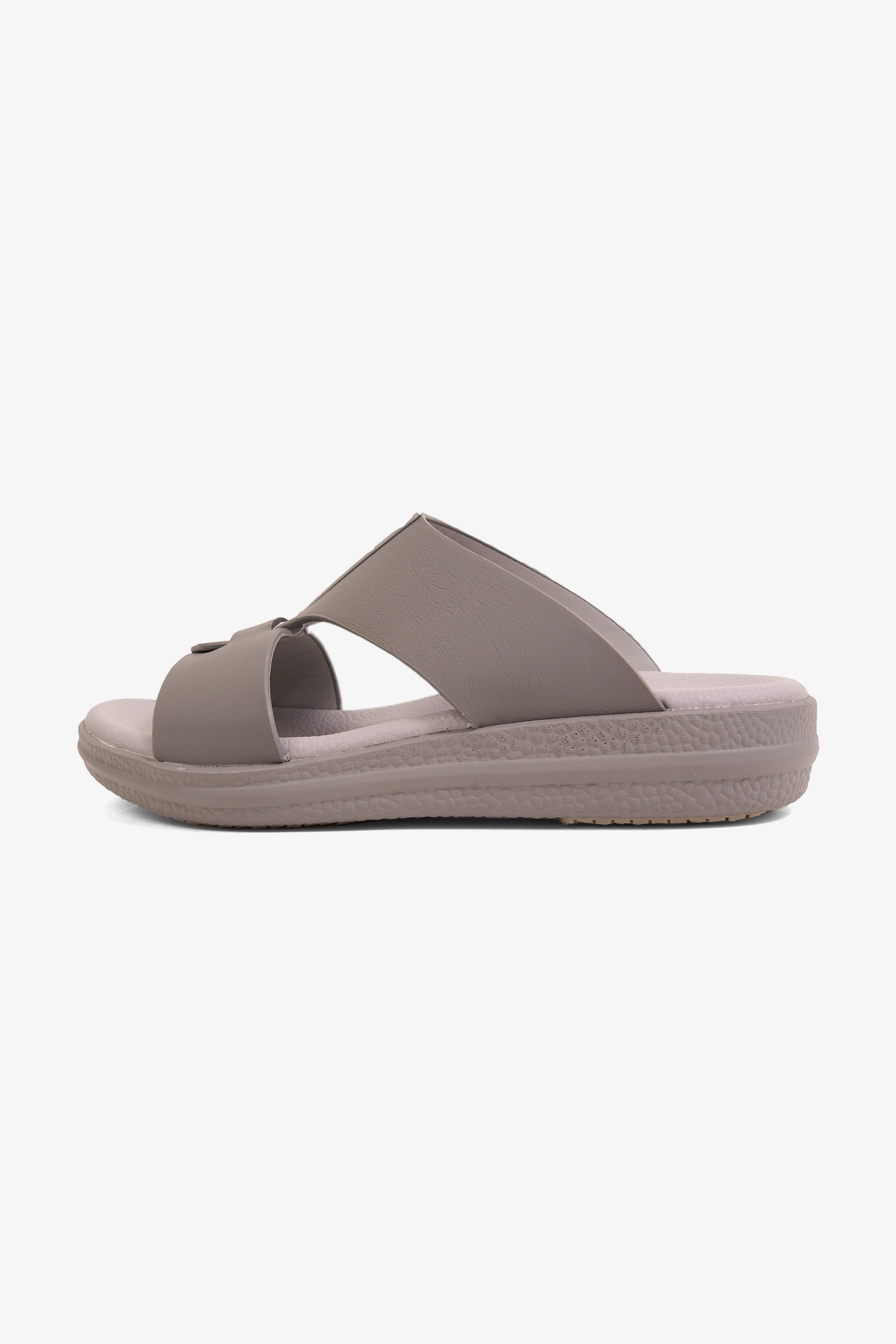 COMFORT PLUS GLIDE LUXE ARABIC SANDALS GREY - Seventy7