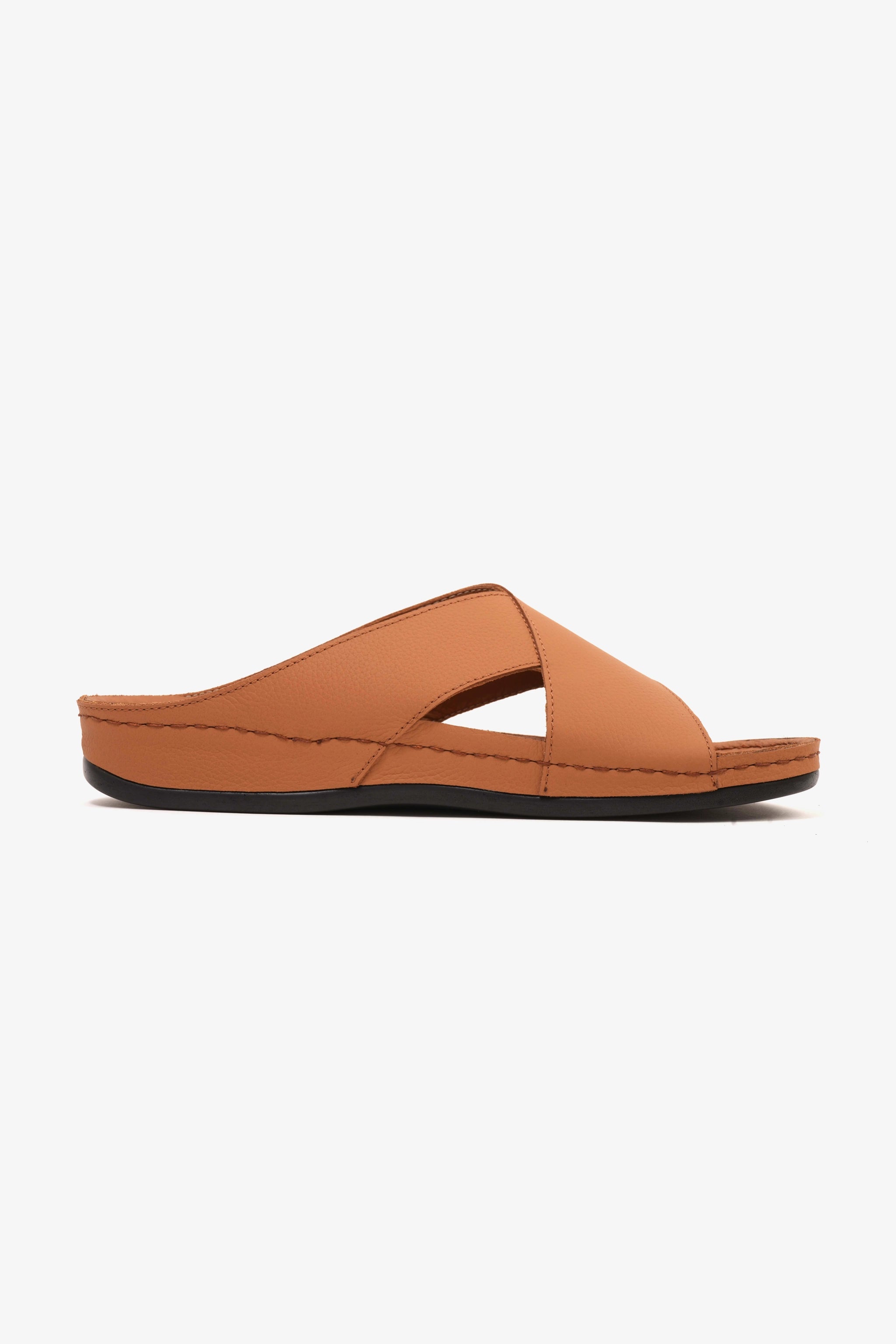 COMFORT PLUS MENS SANDALS - AV06 TAN - Seventy7