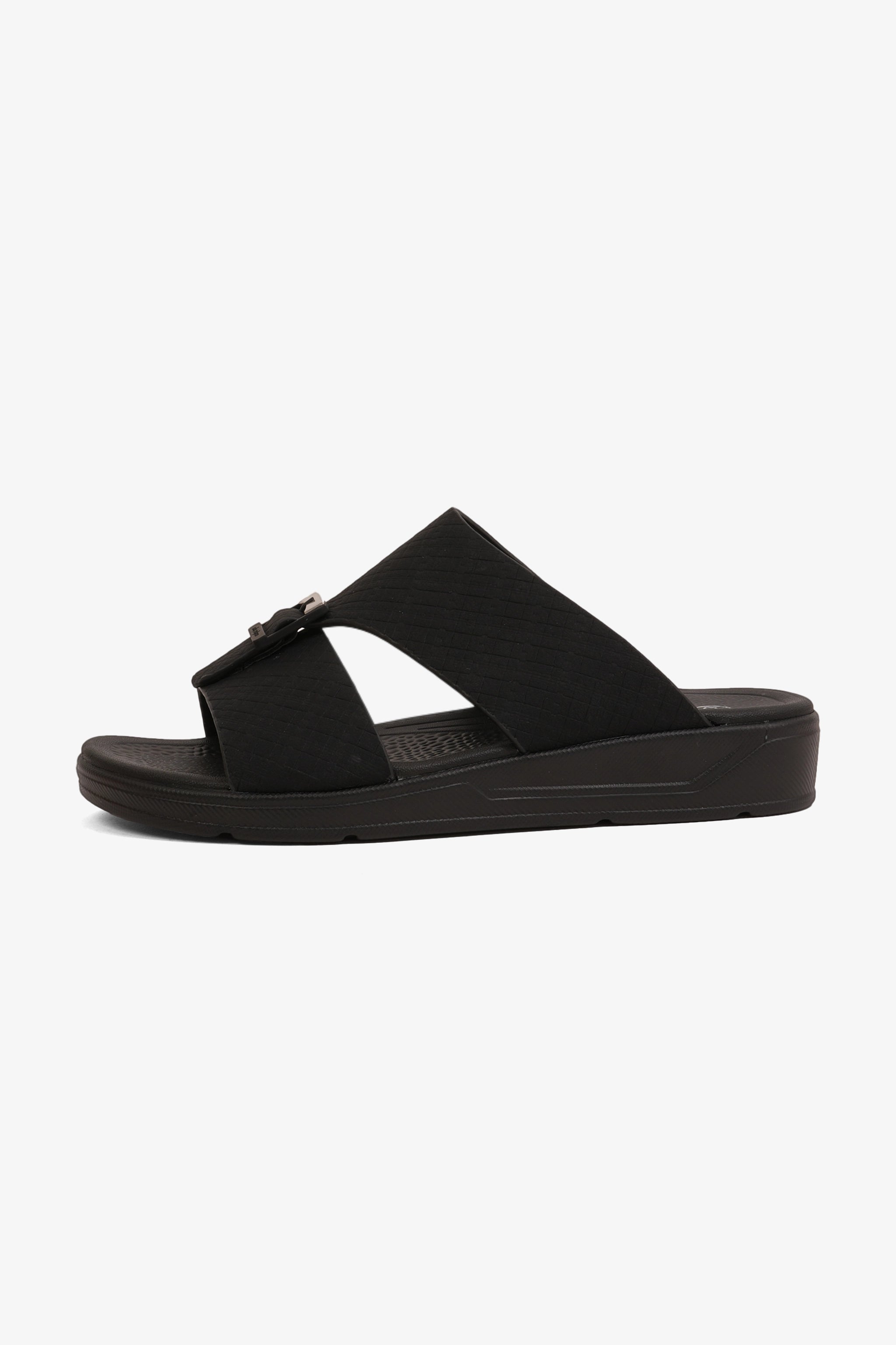 COMFORT PLUS BOYS CLASSIC ARABIC SANDALS BLACK - Seventy7