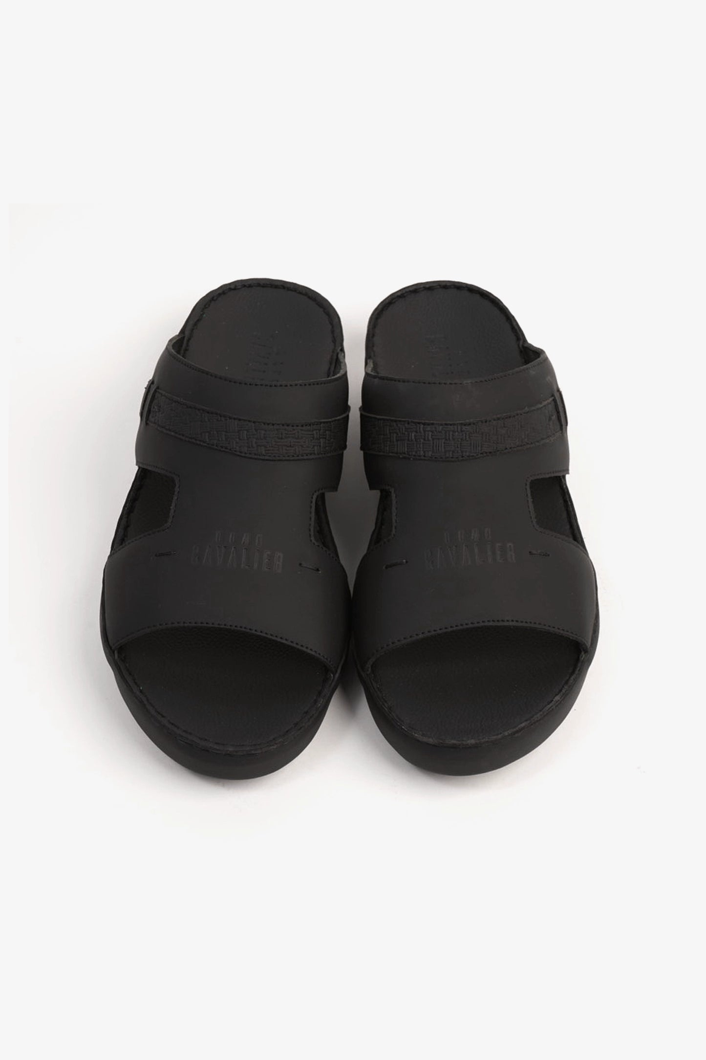 UOMO CAVALIER MENS SANDALS - CV1109 BLACK - Seventy7