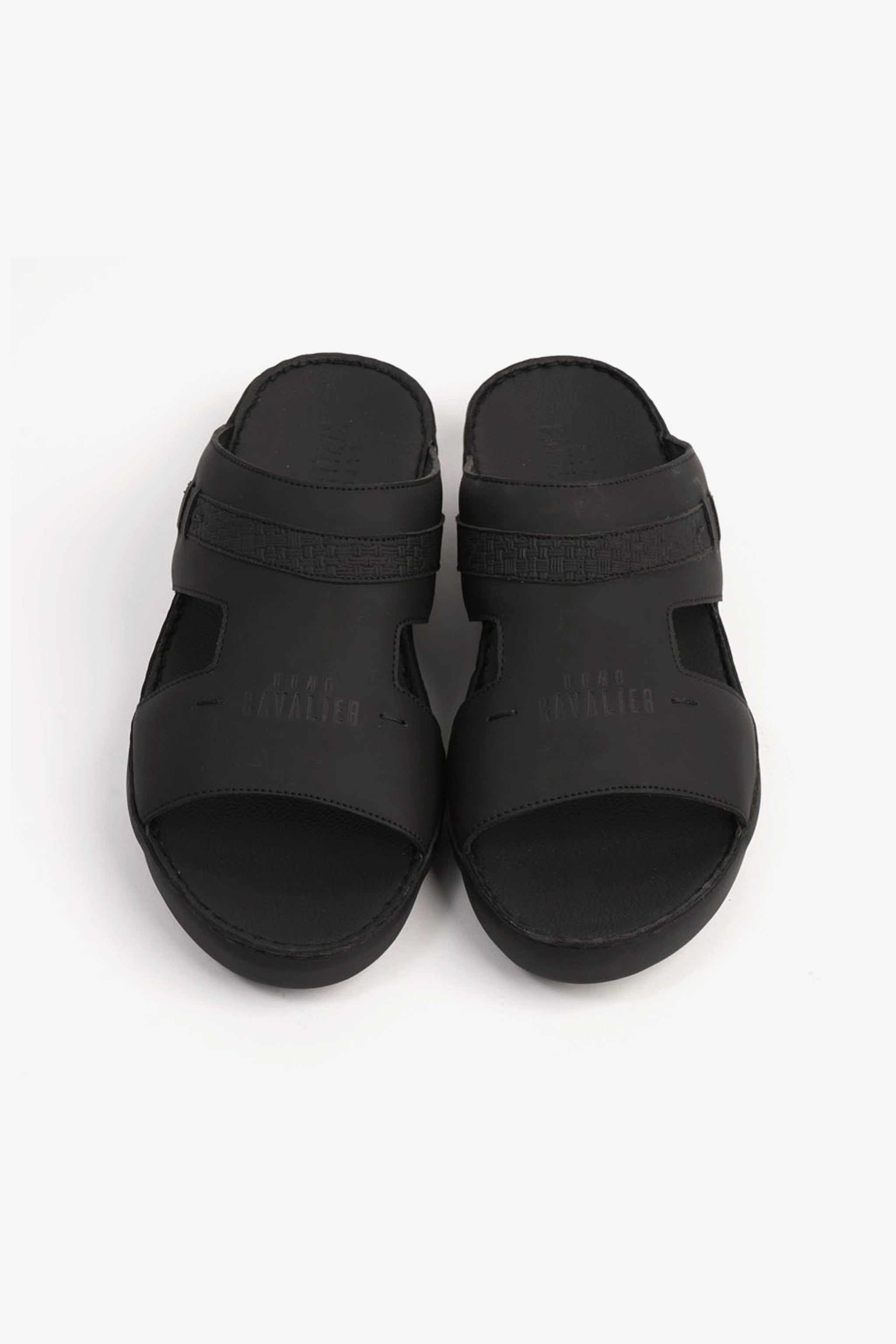 UOMO CAVALIER MENS SANDALS - CV1109 BLACK - Seventy7