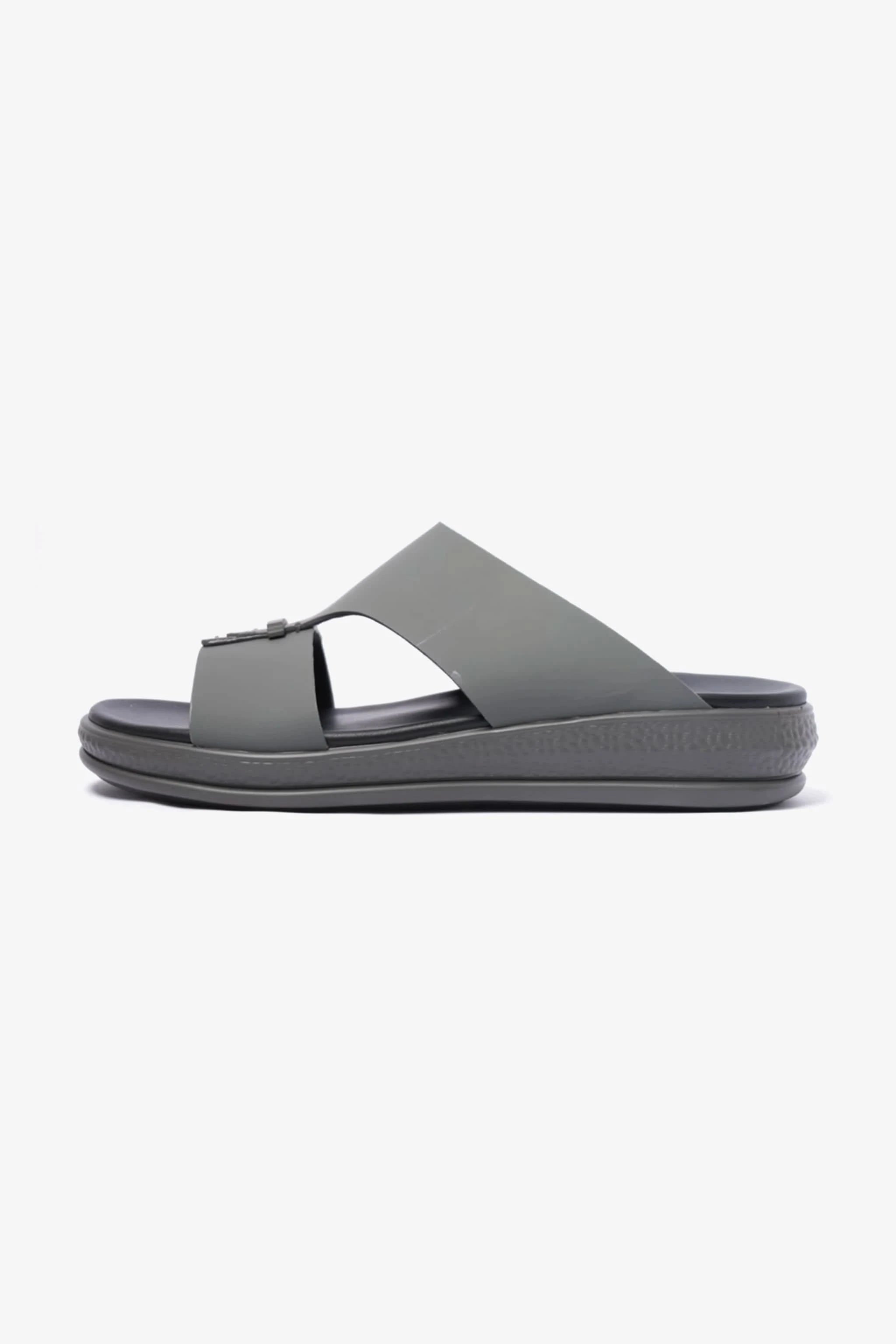 COMFORT PLUS STYLISH MEN SANDAL GREY - Seventy7