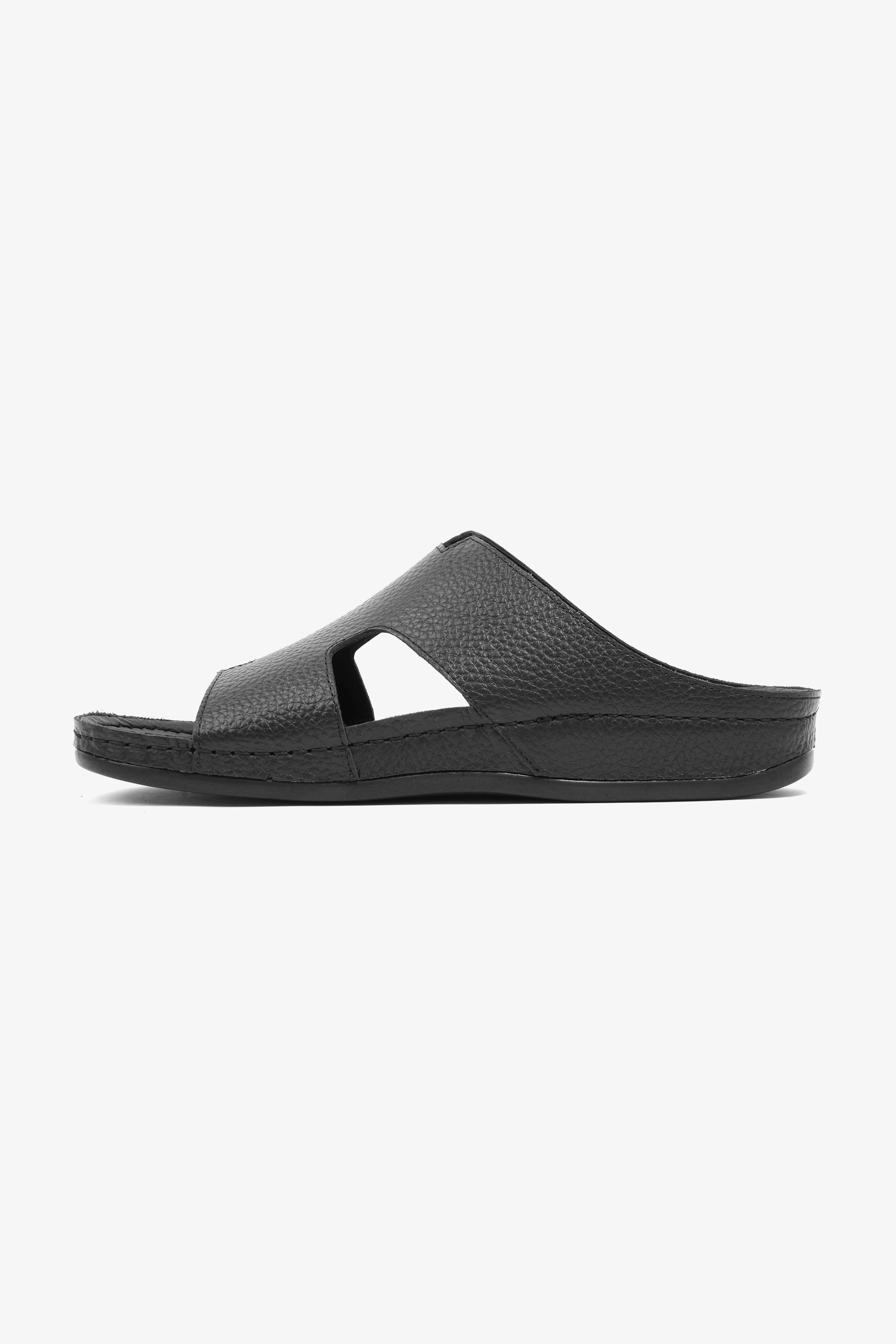 COMFORT PLUS MENS SANDALS - AV02 BLACK - Seventy7