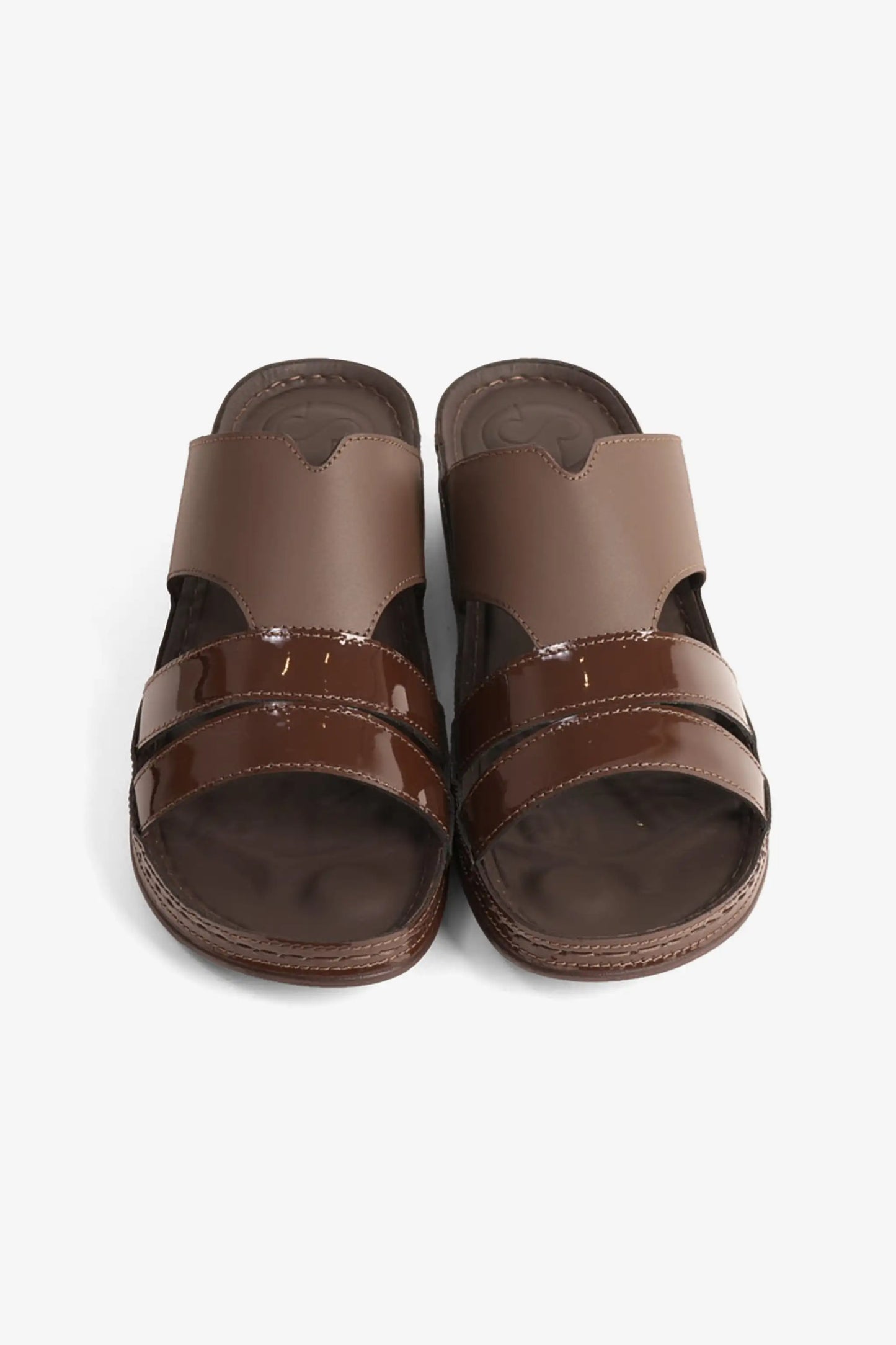 COMFORT PLUS LADIES SANDALS  -  CP417 BROWN - Seventy7