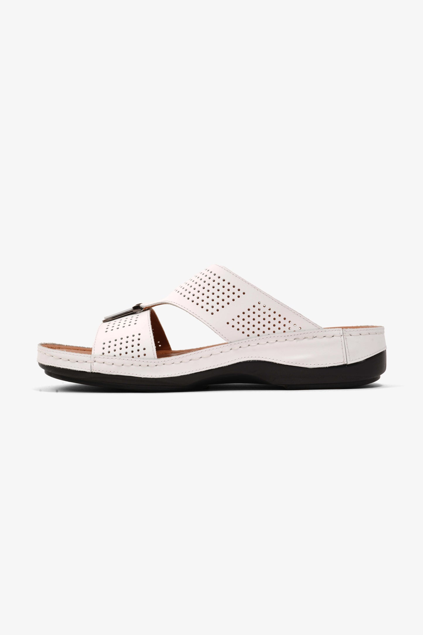 COMFORT PLUS MENS SANDALS - CP 7708 WHITE - Seventy7