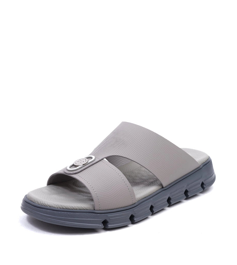 COMFORT PLUS MENS SANDALS  -  CP1006 LIGHT GREY - Seventy7