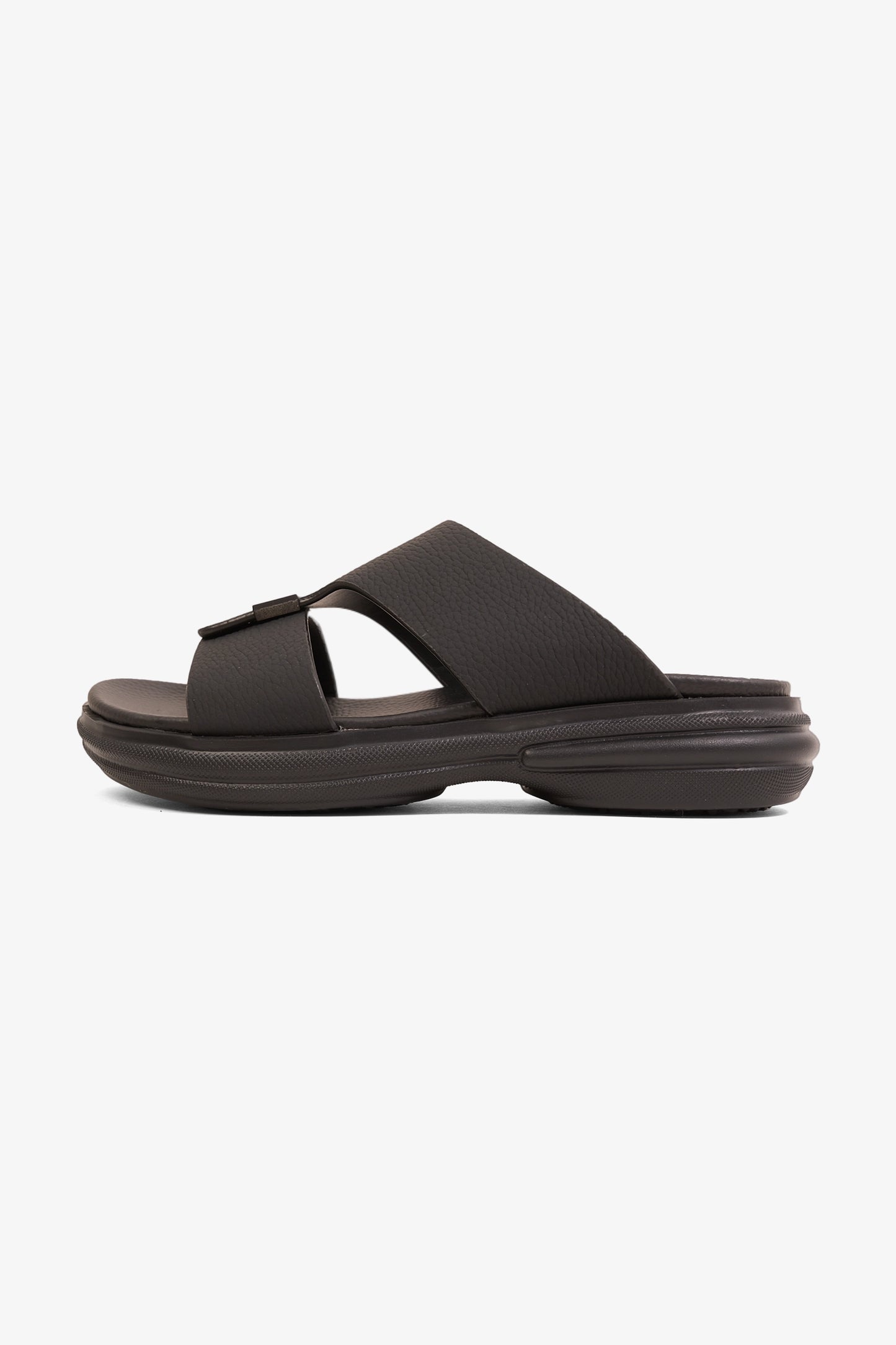 COMFORT PLUS SIGNATURE STEP ARABIC SANDALS BLACK - Seventy7