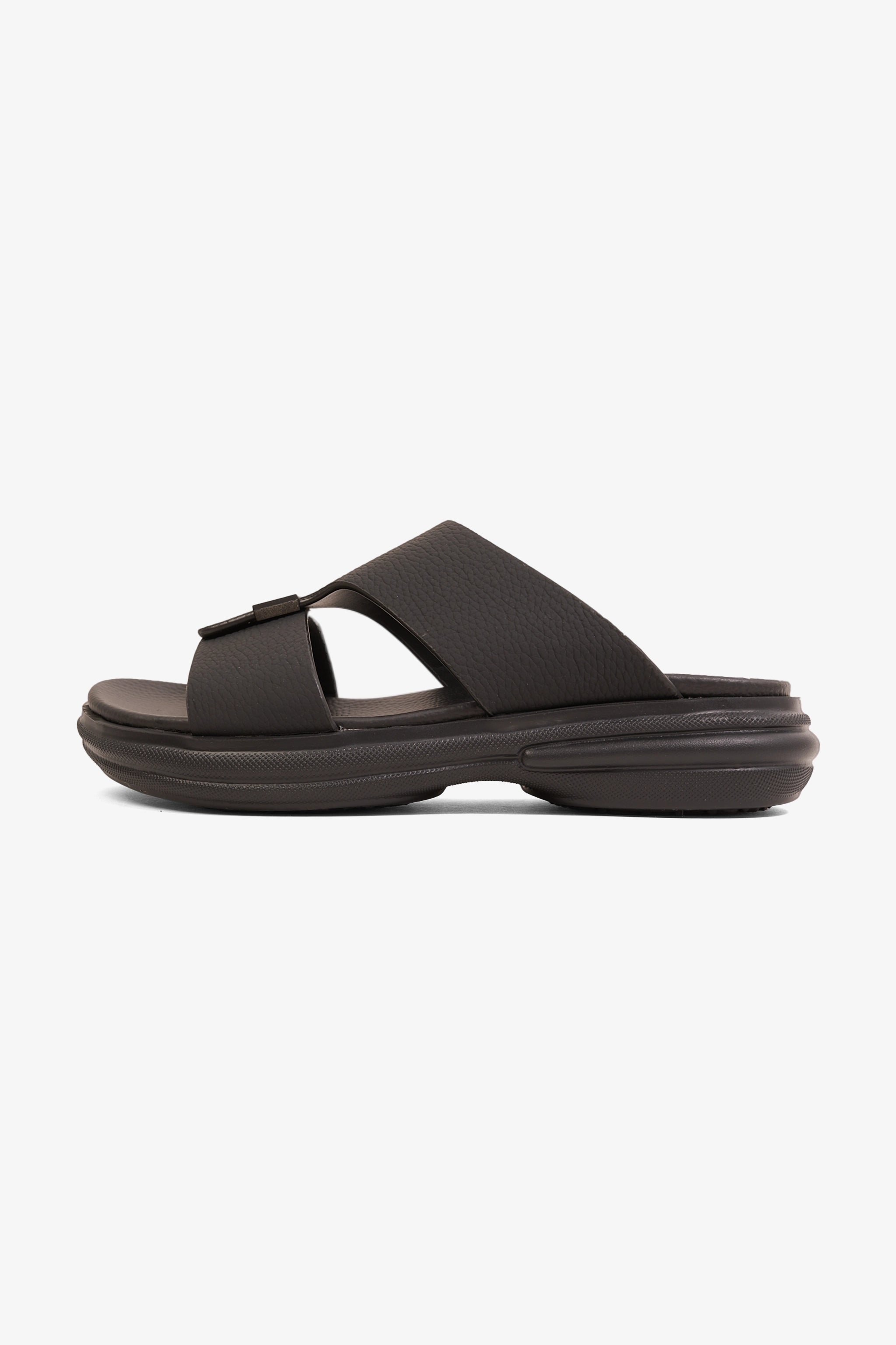 COMFORT PLUS SIGNATURE STEP ARABIC SANDALS BLACK - Seventy7