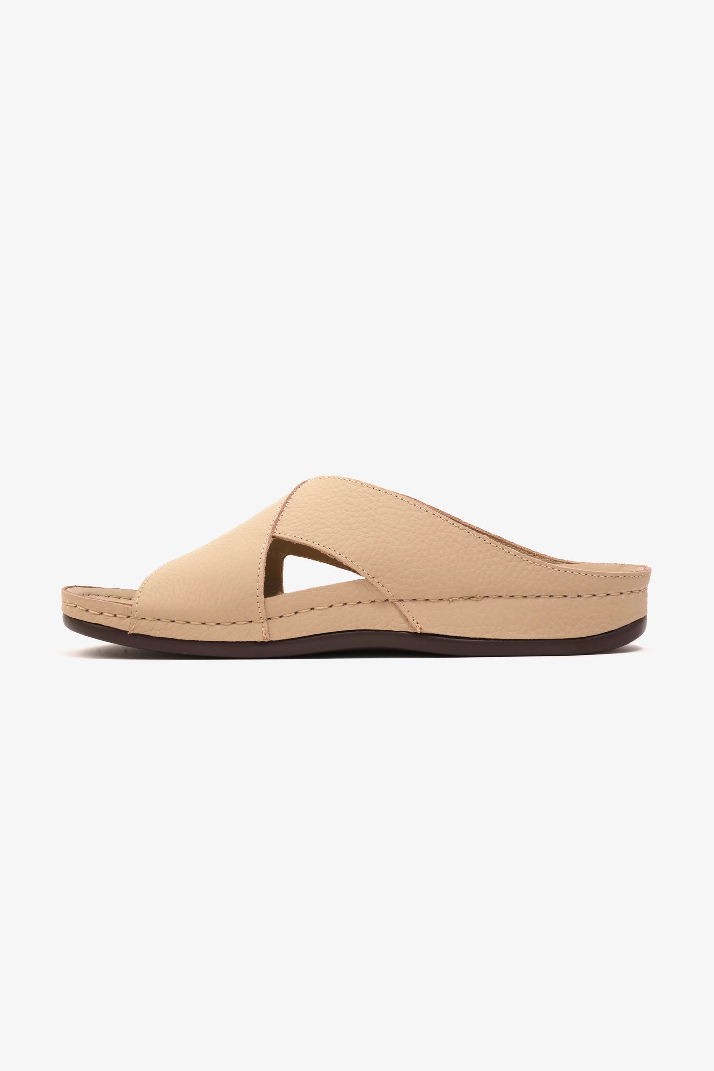 COMFORT PLUS MENS SANDALS - AV06 BEIGE - Seventy7