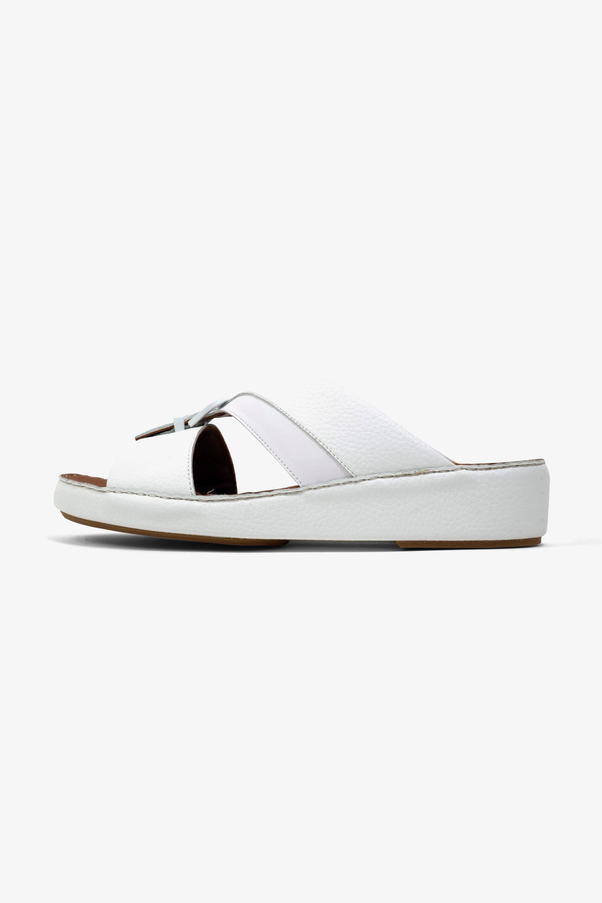 COMFORT PLUS MENS SANDALS - 901122 WHITE - Seventy7