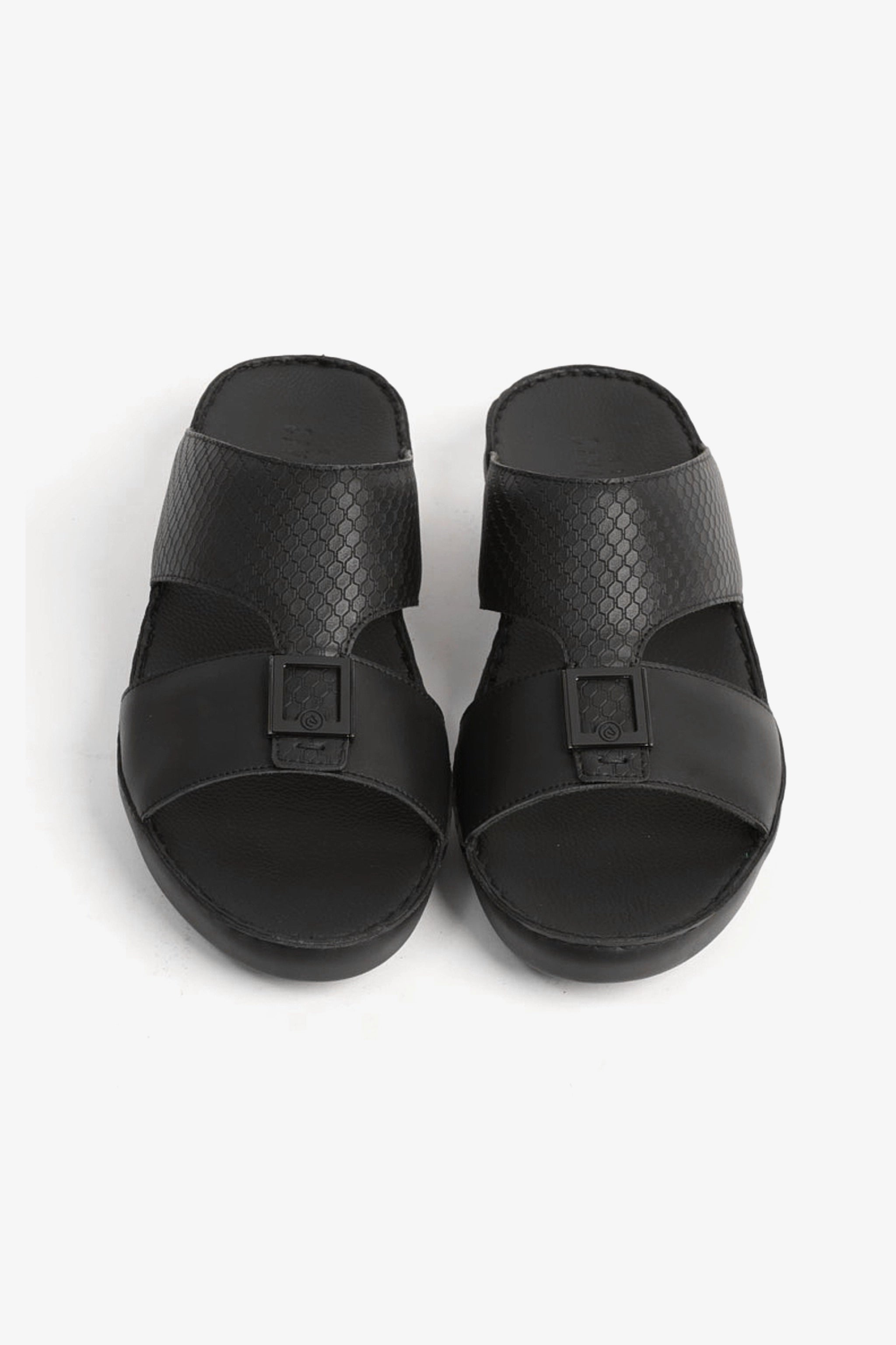 UOMO CAVALIER MENS SANDALS - CV1110 BLACK - Seventy7