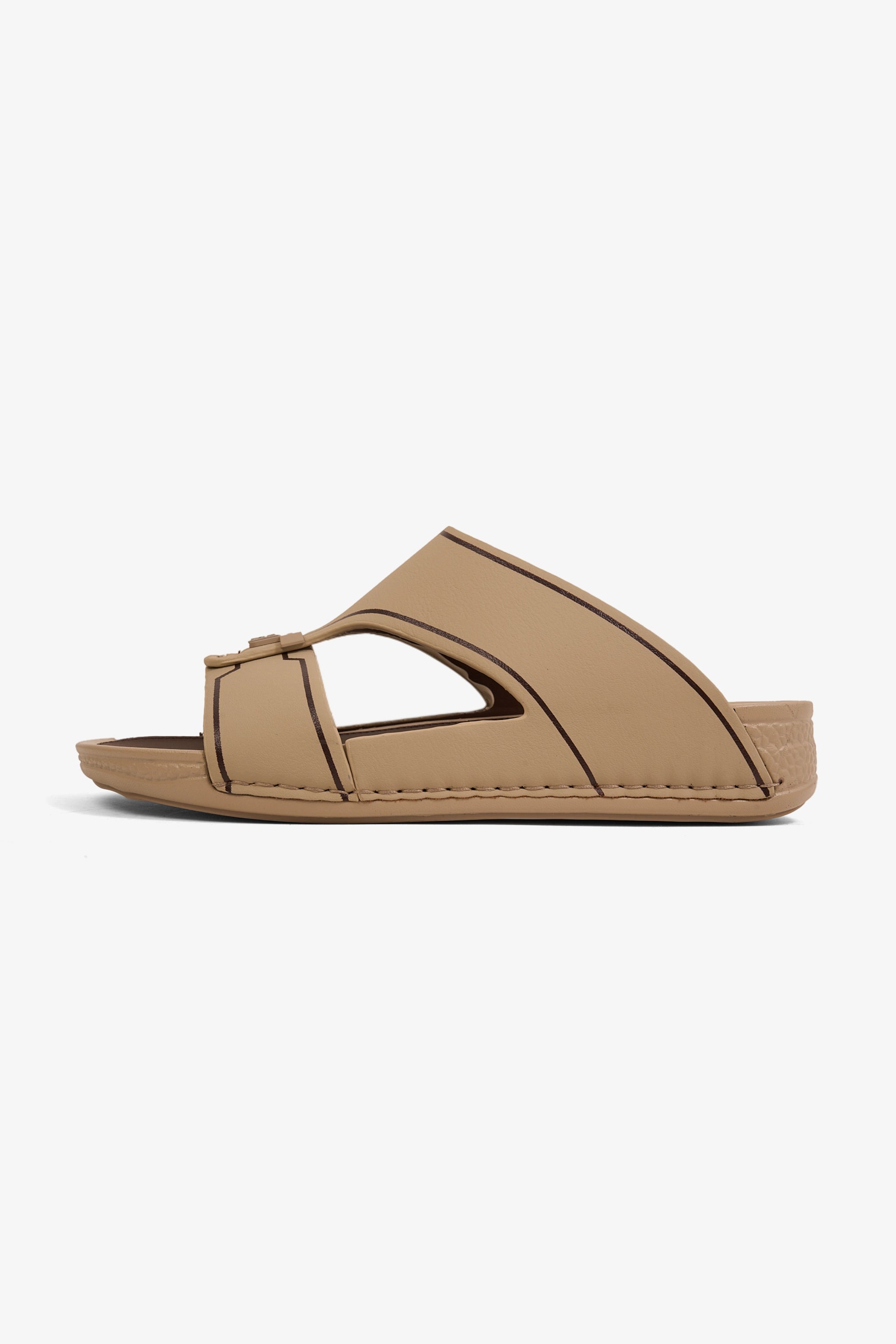 COMFORT PLUS EQUILIBRIUM WALK ARABIC SANDALS BEIGE - Seventy7
